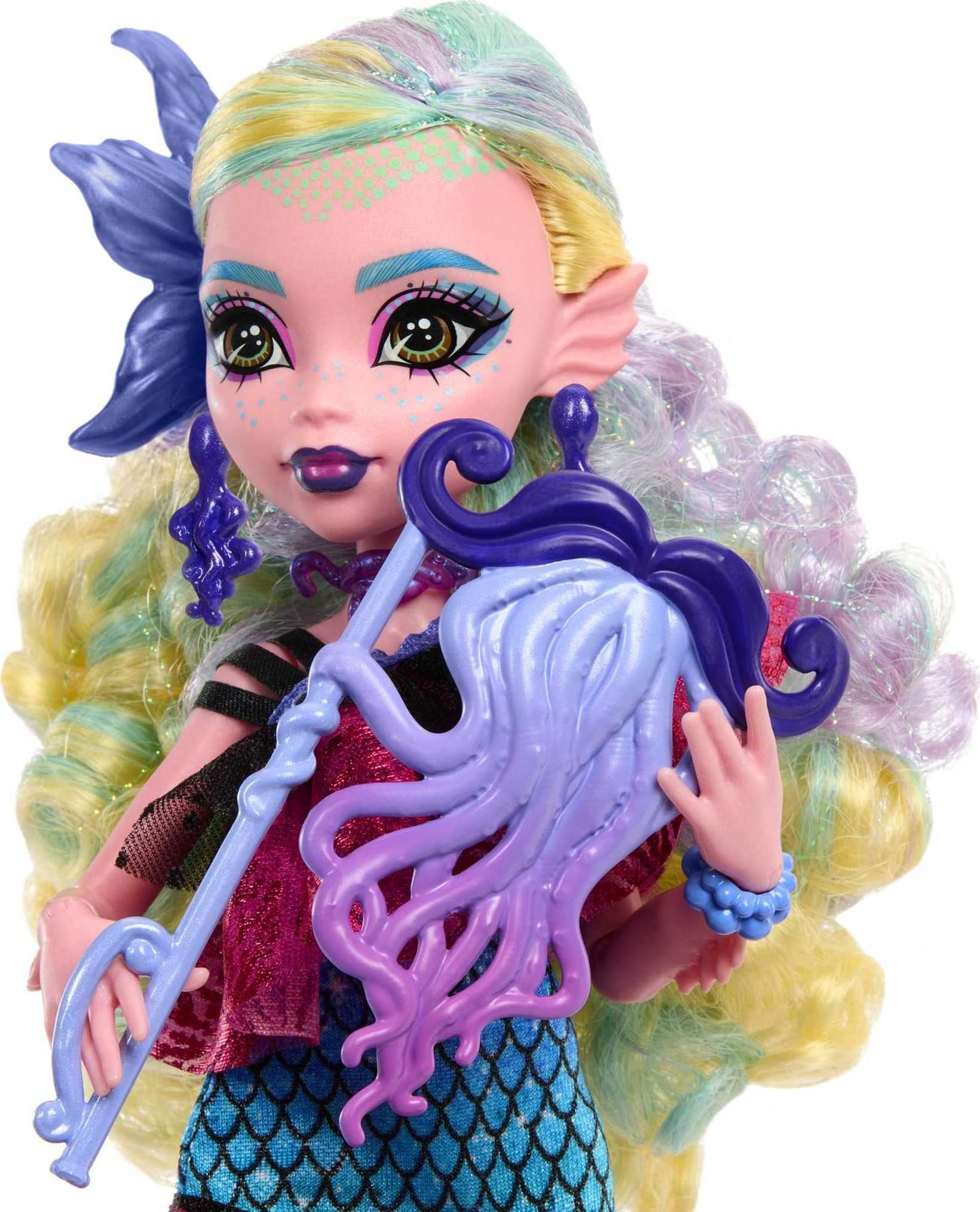 Muñeca Monster High Lagoona Fiesta Baile Monstruoso con Accesorios para Niñas