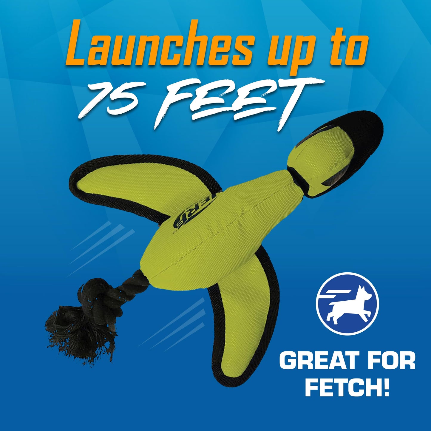 Juguete Interactivo de Nailon Nerf Dog Verde para Lanzamiento Grande