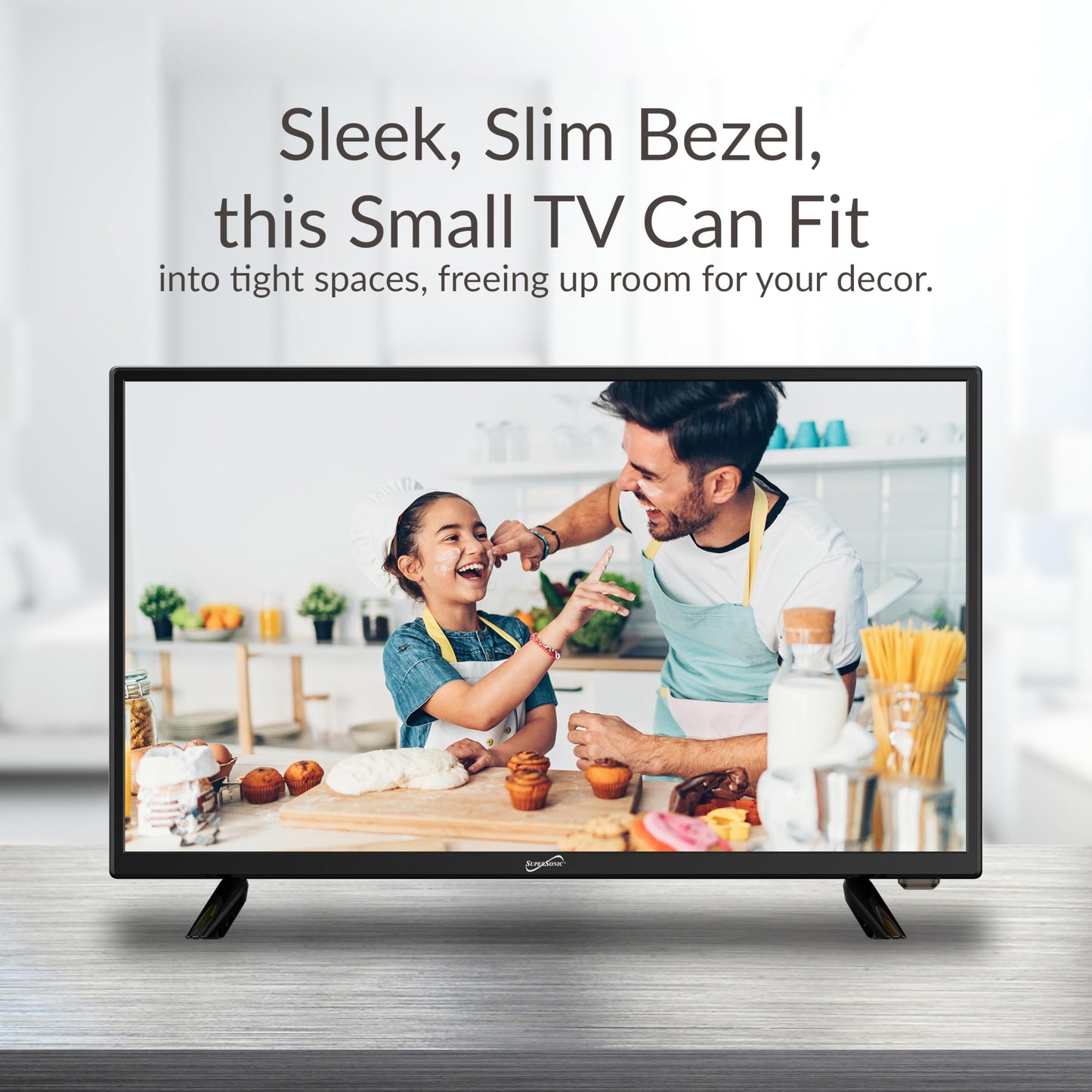 Televisor Supersonic Full HD Negro 61 cm (24")