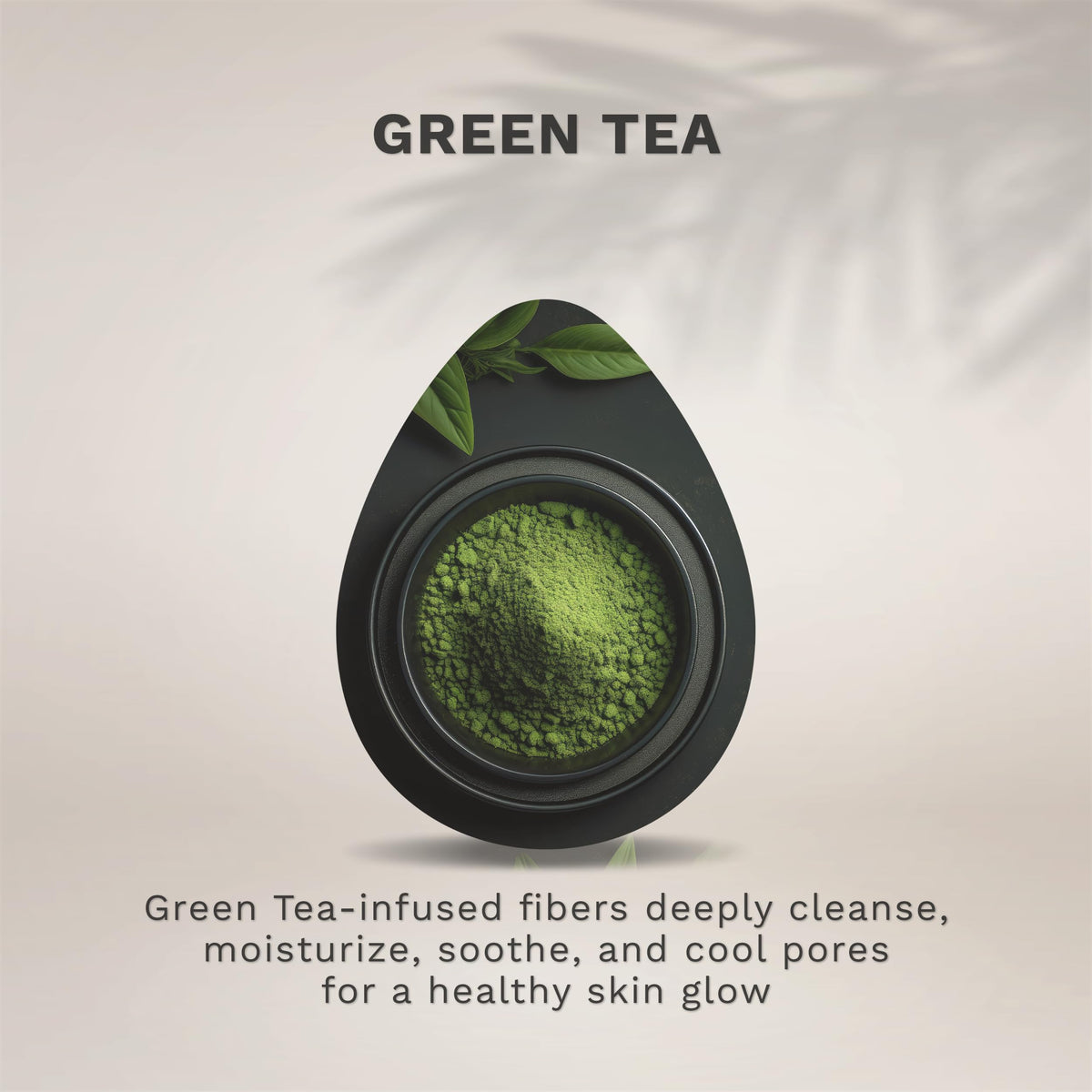 Almohadillas Exfoliantes Faciales Infusión Té Verde Desechables
