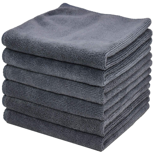 VIcolour Microfiber Face Cloth Makeup Remover Cloth Face cleaning Cloths Soft Facial Washcloths 12 x 12inch 6 Pack