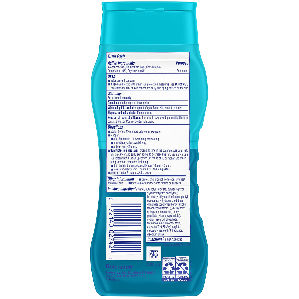 Protector Solar para Niños Coppertone Resistente al Agua SPF 70 8 oz