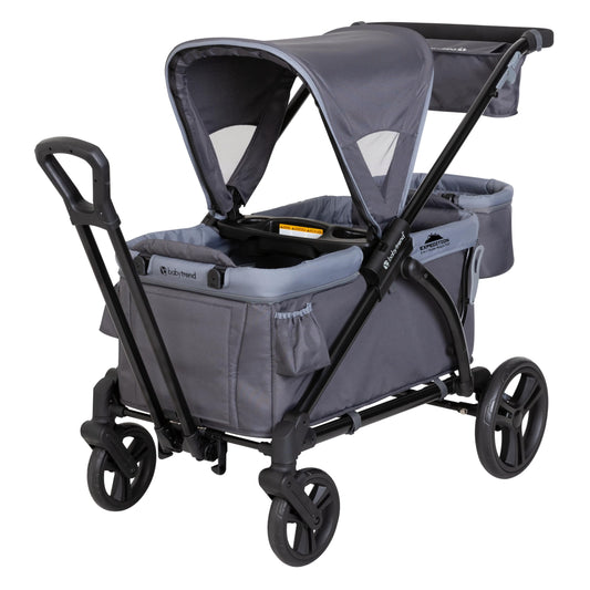 Baby Trend Expedition 2 en 1 Vagón de paseo, Ultra Grey