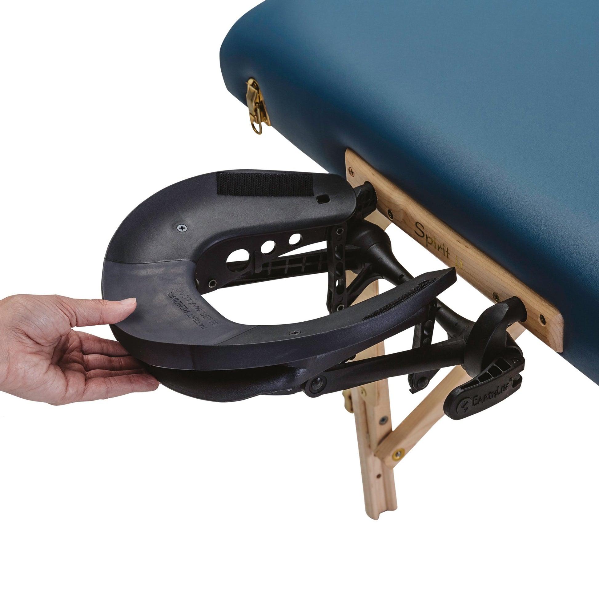 Mesa de Masaje Earthlite Crema de Vainilla con Soporte Flexible y Plataforma Autoajustable