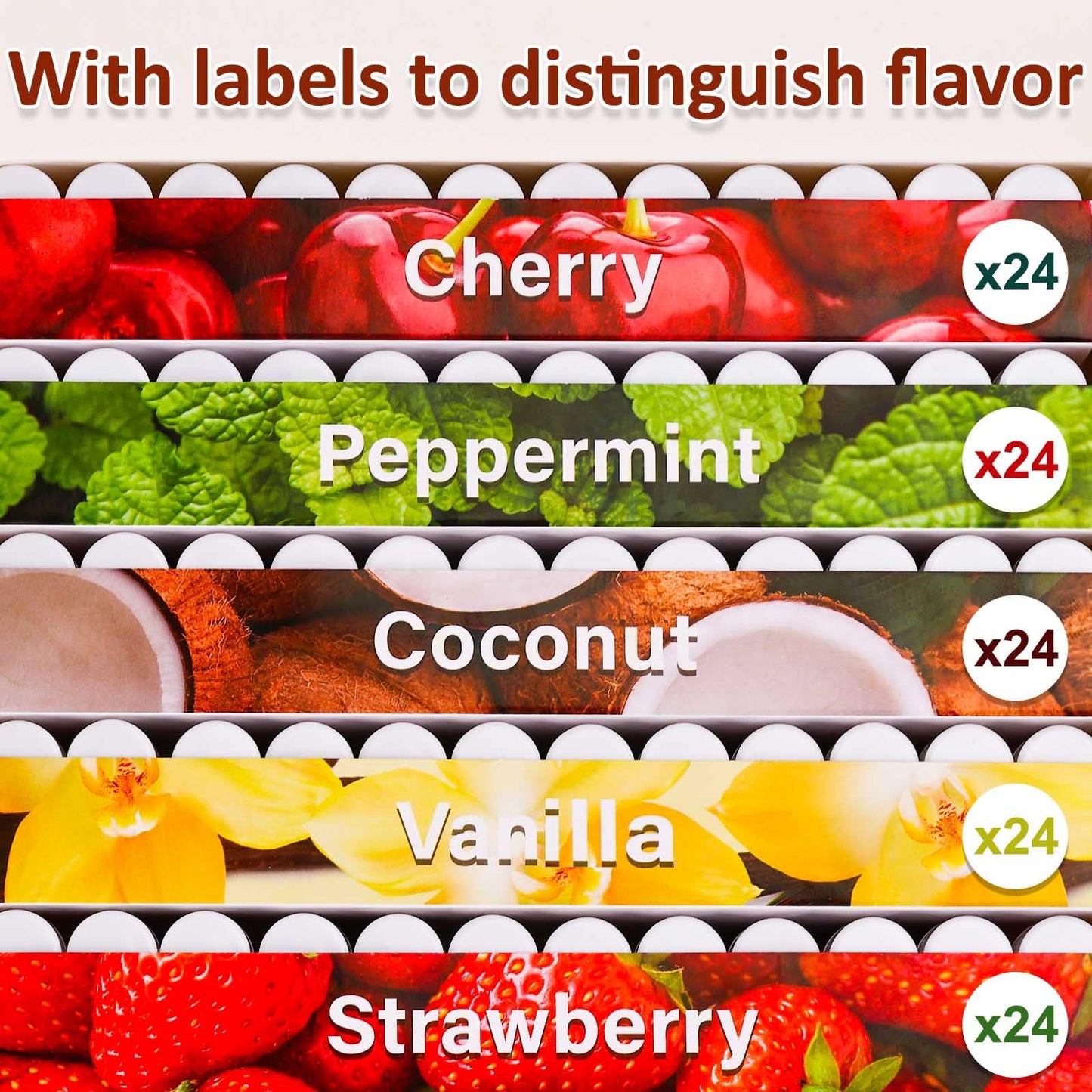 Bálsamo Labial VISRIE Natural Tubo Blanco Personalizado a Granel