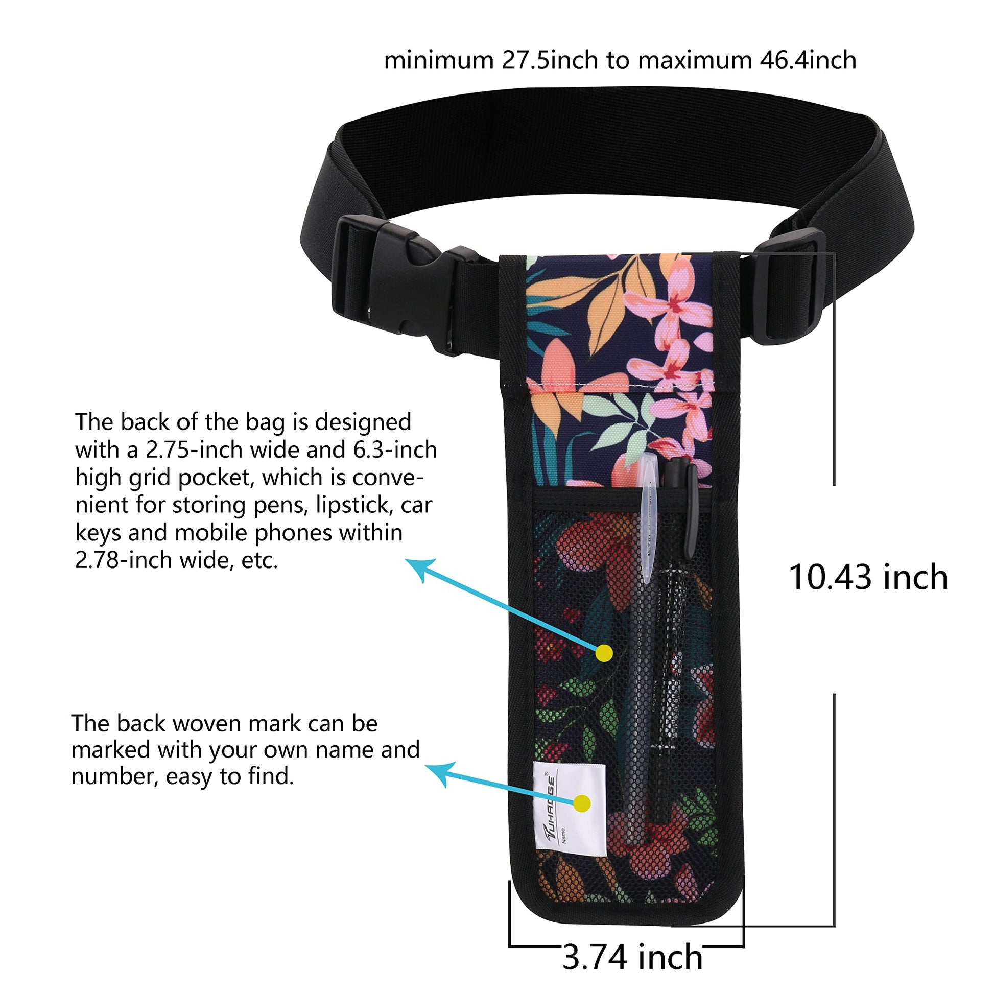 Bolsa para botella de masaje, funda para aceite de masaje, funda para loción, terapeuta de masaje, funda para aceite de masaje, loción de masaje (TH1KD-SL46BH)