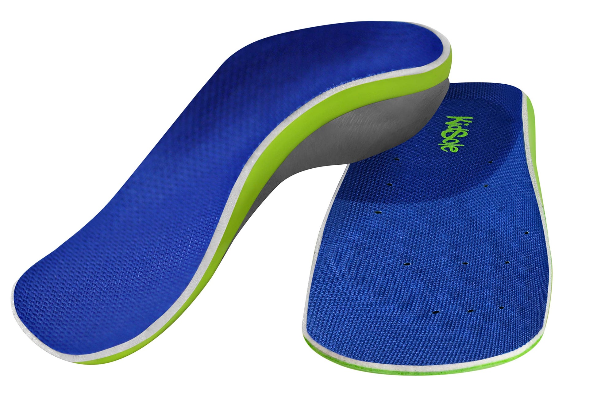 Plantilla Ortopédica KidSole Azul Soporte de Arco Alto para Niño