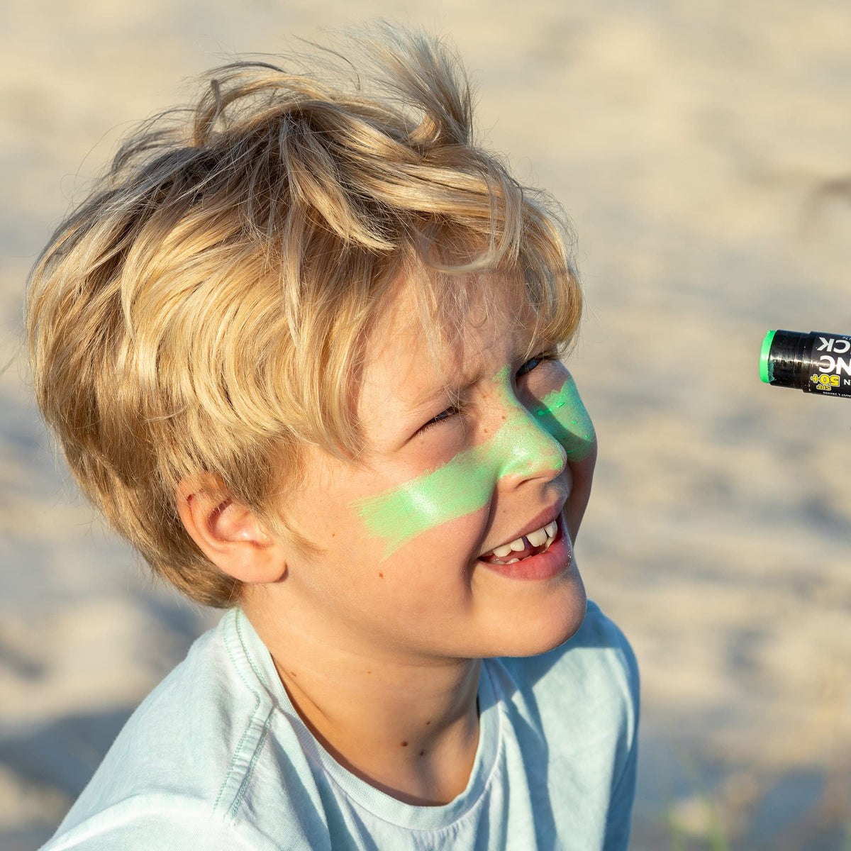 Sun Zapper Extreme Zinc Stick "Green Sea" SPF 50+ |Protector Solar Mineral en Stick Mineral a base de zinc color VERDE 15g |Alta protección solar UVA/UVB con color vibrante | Resistente al Agua | Fórmula Reef Safe | Hecho en Australia.