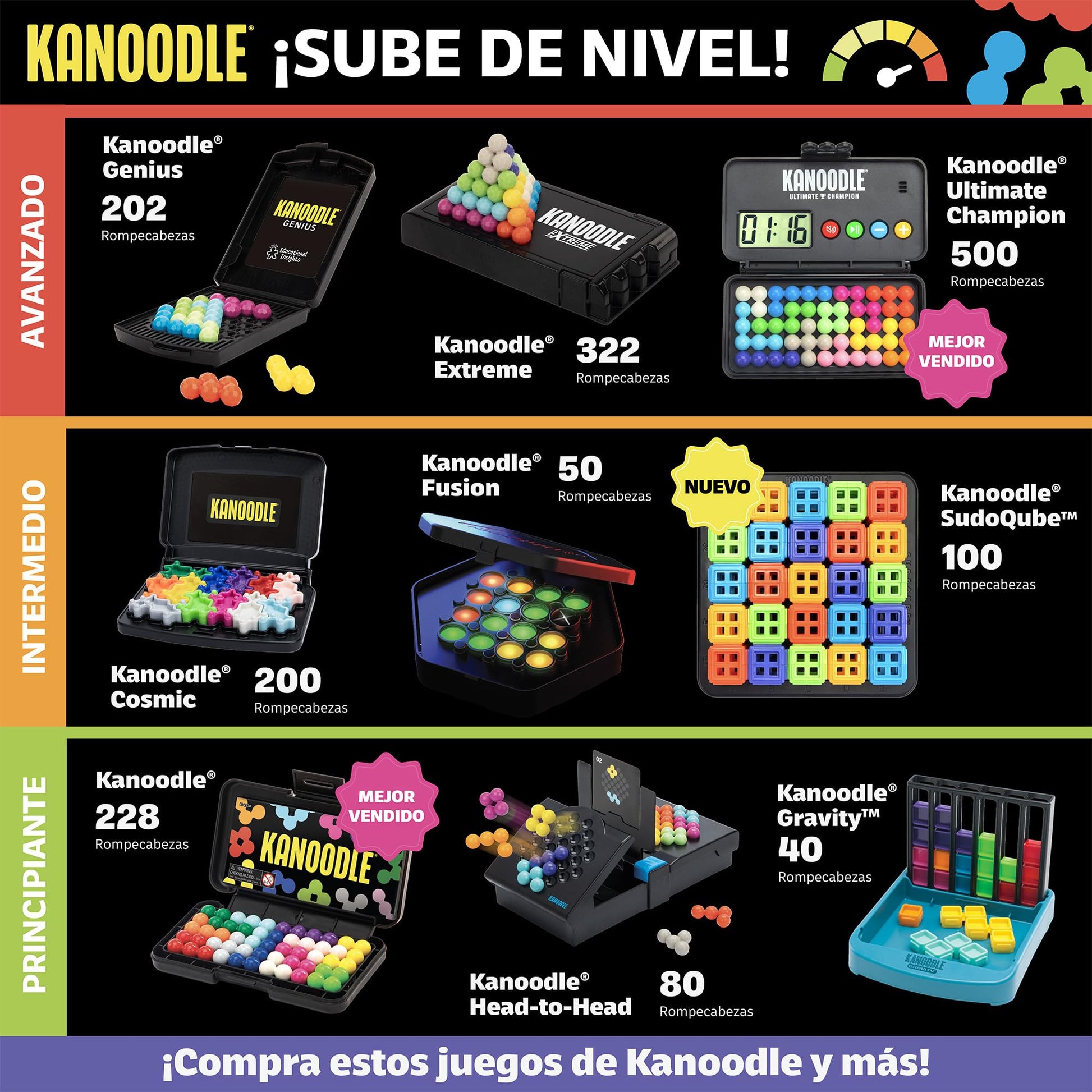 Juego Kanoodle Educational Insights Multicolor