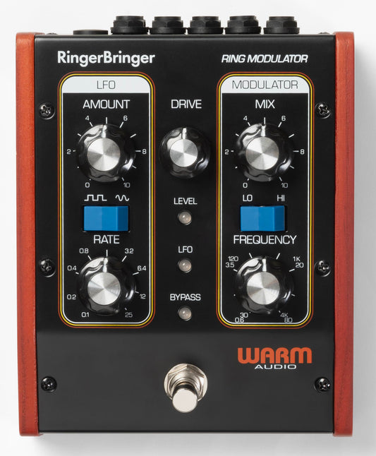 Pedal de Modulación de Anillo Analógico Warm Audio RingerBringer con Controles LFO, MOD, FREQ y RATE