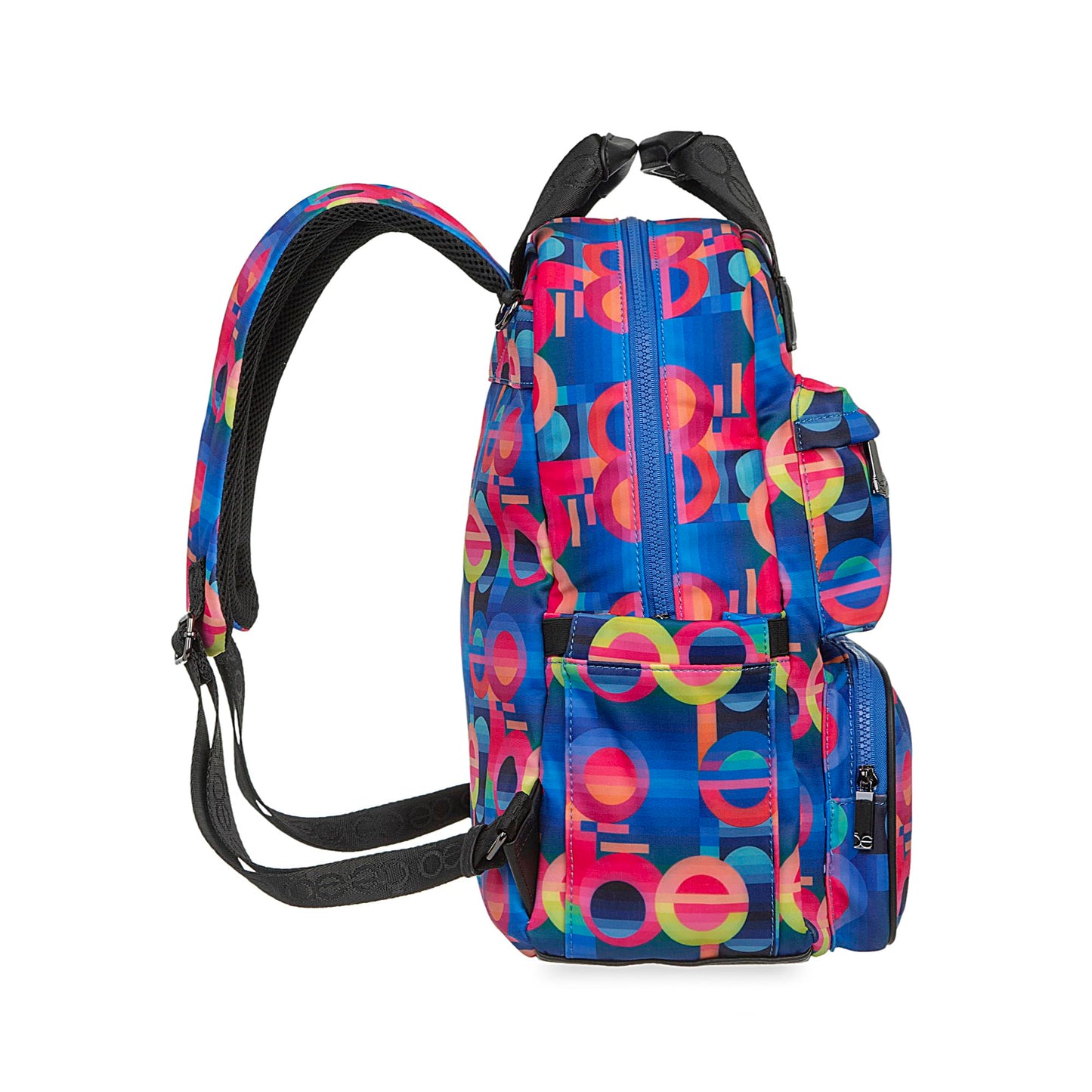 Cloe - Pañalera Grande Nylon con Accesorios para Mujer