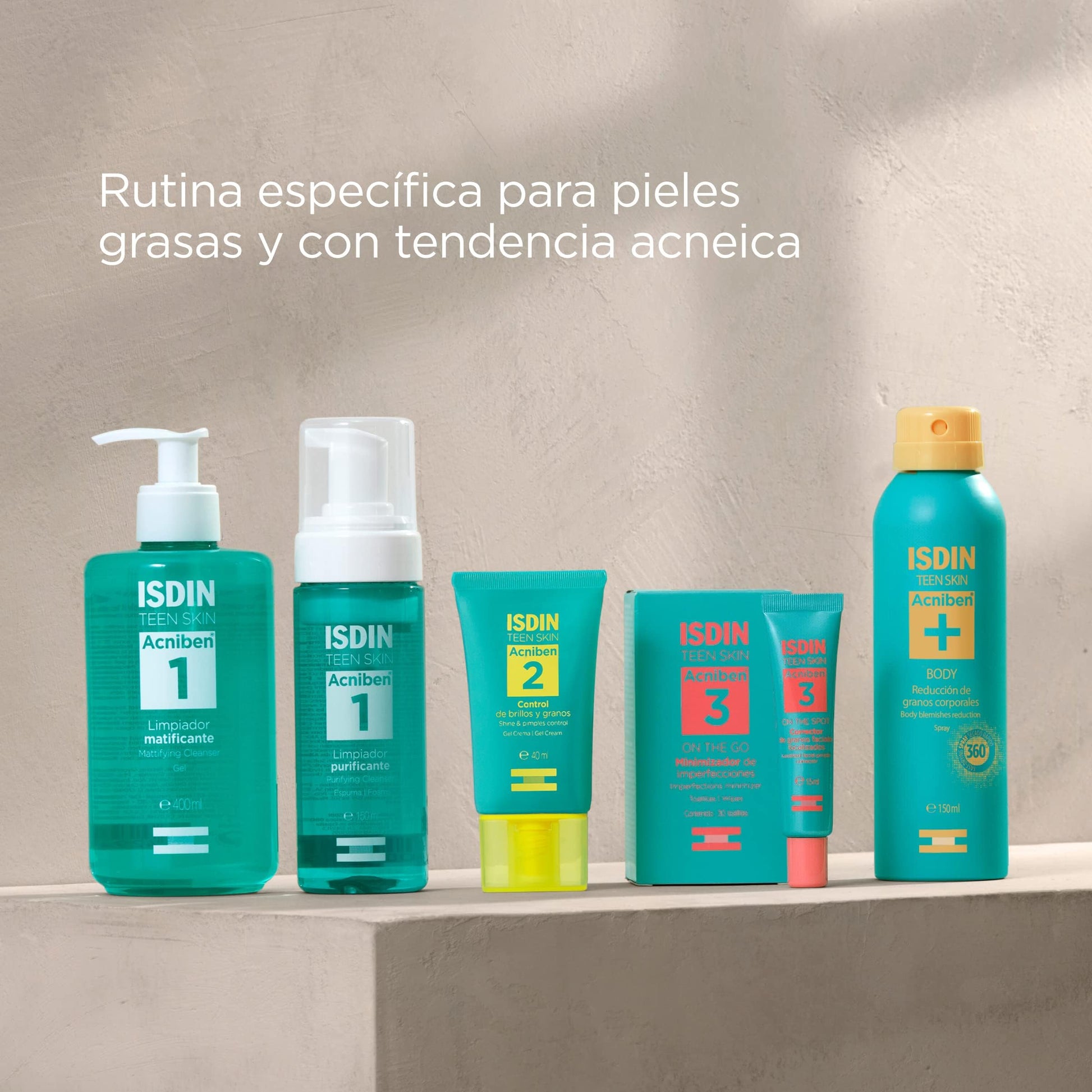 ISDIN Acniben Spray Corporal de Secado Rápido para la Reducción de Granos Corporales - 1 x 150 ml