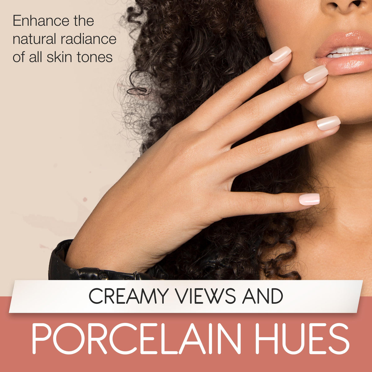 Ardell Uñas de Porcelana Naturales Fácil de Aplicar