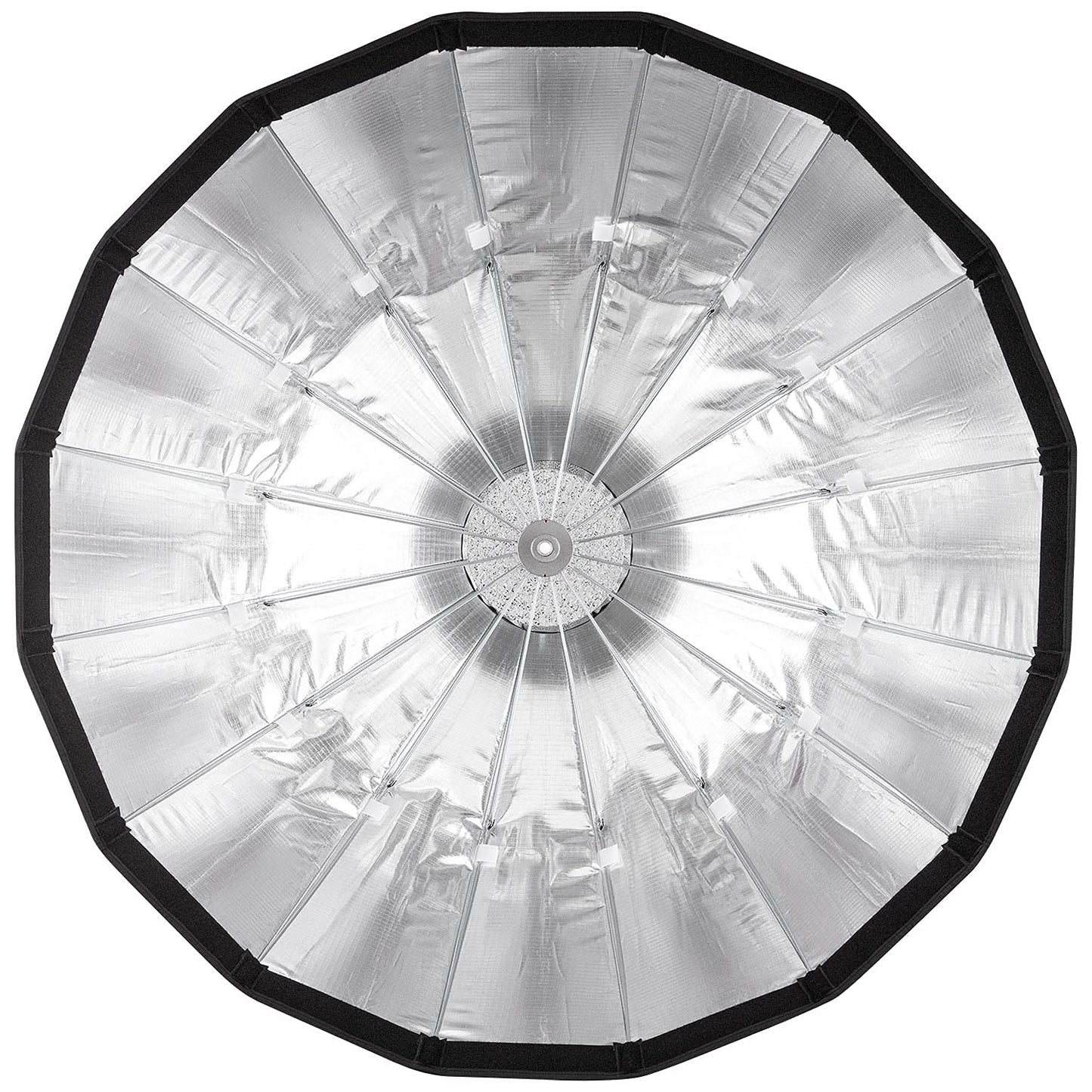 Westcott Interruptor de plato de belleza de 91,4 cm (interior plateado)