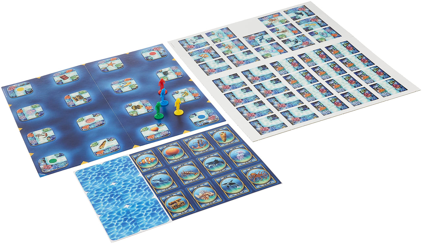 Juego de Mesa Ravensburger Laberinto del Océano para 2-4 Jugadores Edad 8+