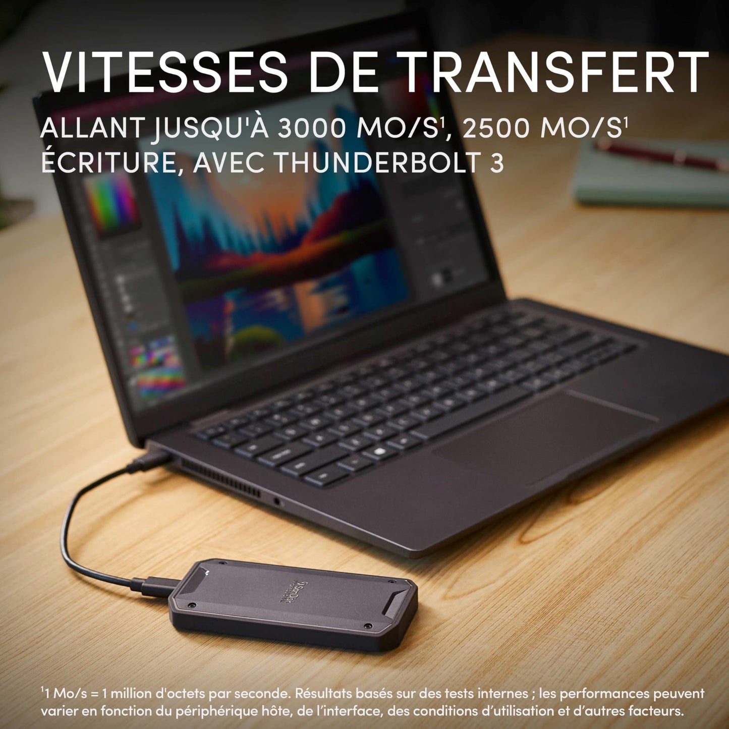 Unidad SSD SanDisk Professional 2TB Gris PRO-G40 con Alta Velocidad y Resistencia IP68