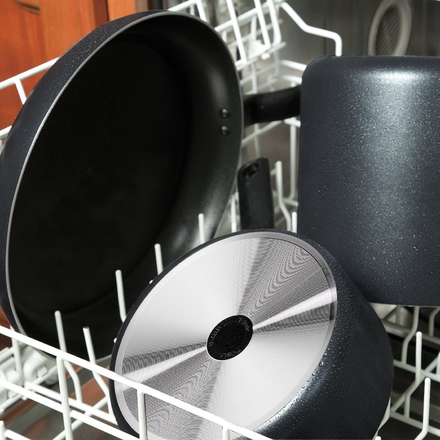 Juego de Utensilios de Cocina T-fal Iniciativas Negro Antiadhesivo 18 Piezas apto para Horno