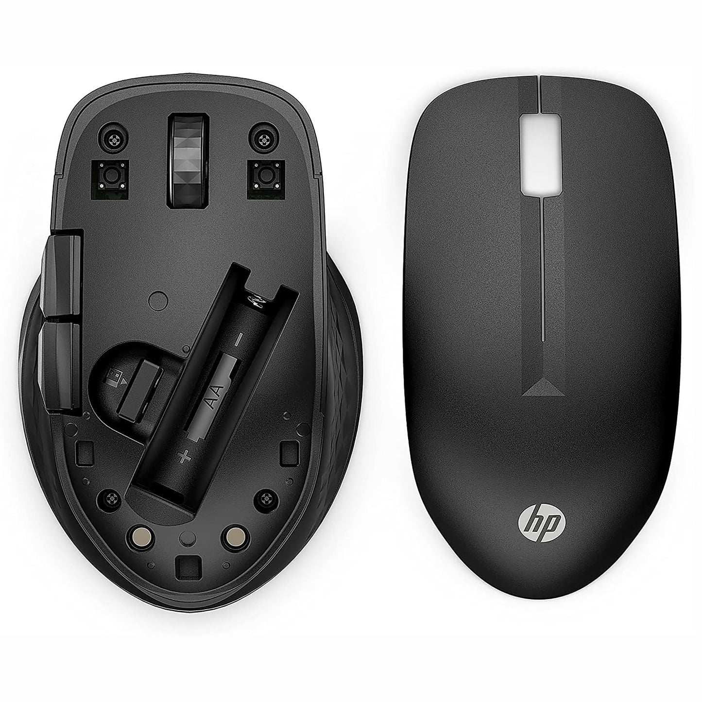 HP Mouse Inalámbrico 430, Multi-Dispositivo, Conexión Hasta 10 metros, 2.4 GHz, 800 DPI - 4000 DPI, Windows/MAC OS, Ambidiestro, Negro