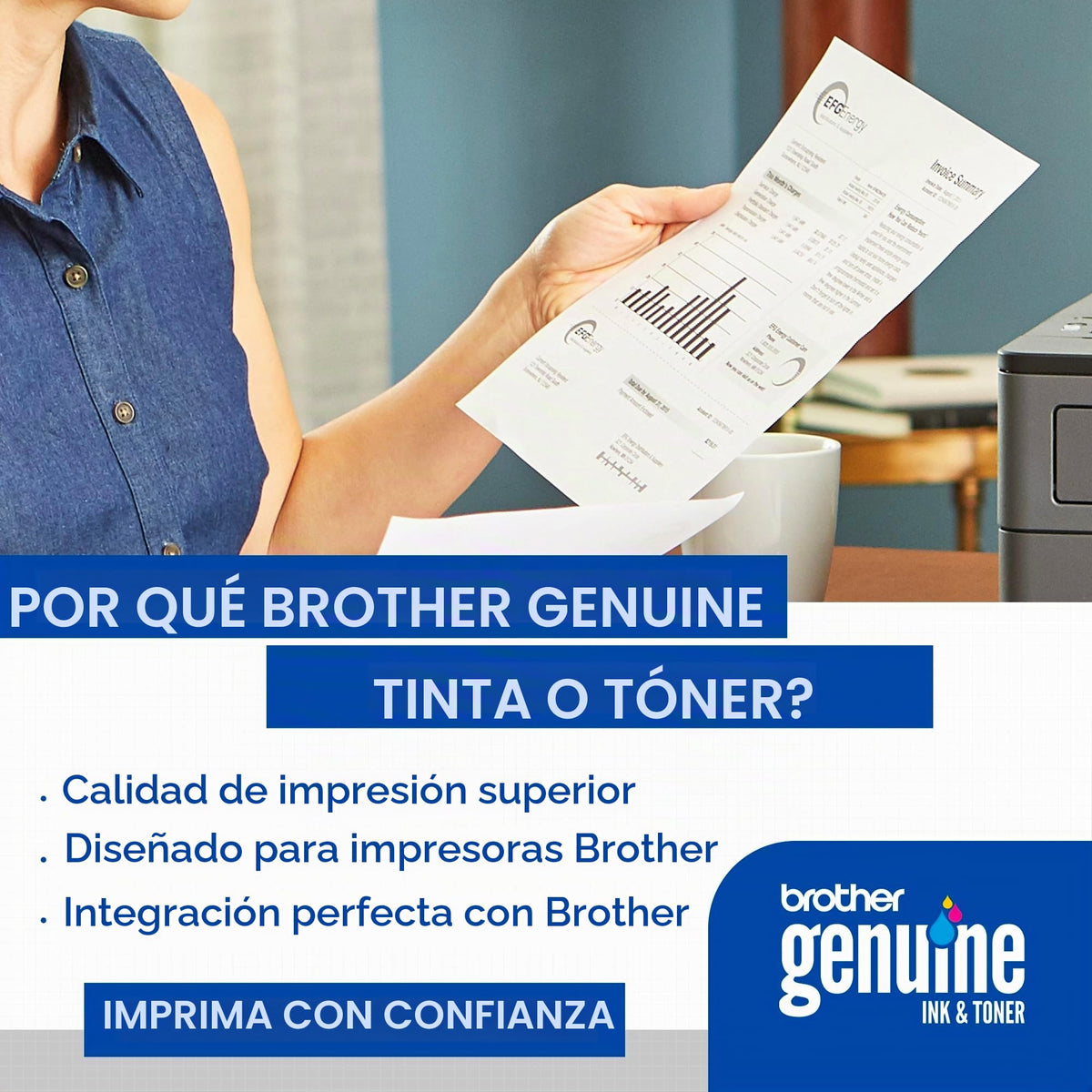 Cartucho de Tóner Brother Negro Rendimiento Estándar