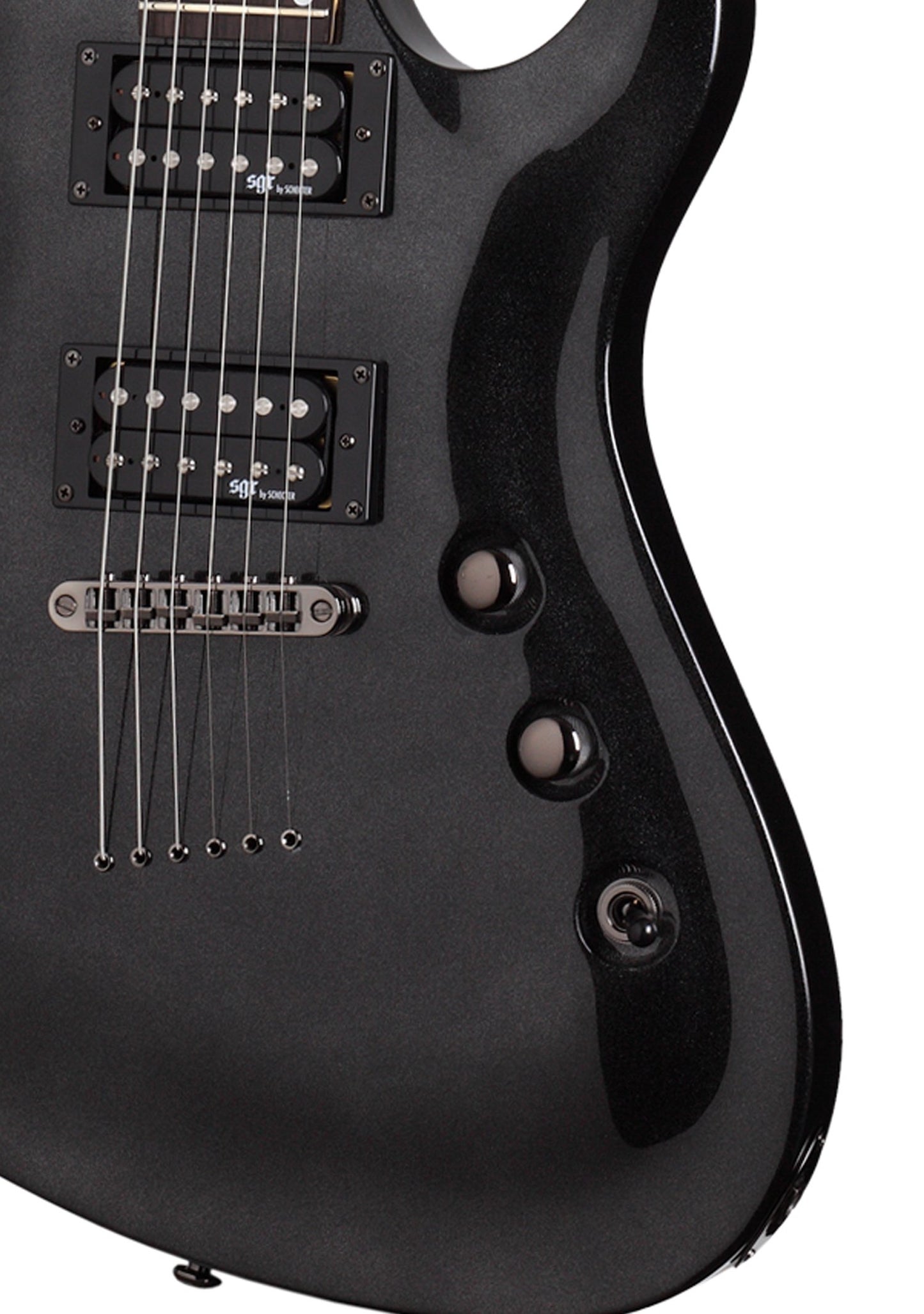 Sgr By Schecter ISSGRAVENGERBLK Guitarra Avenger, Negro Negro