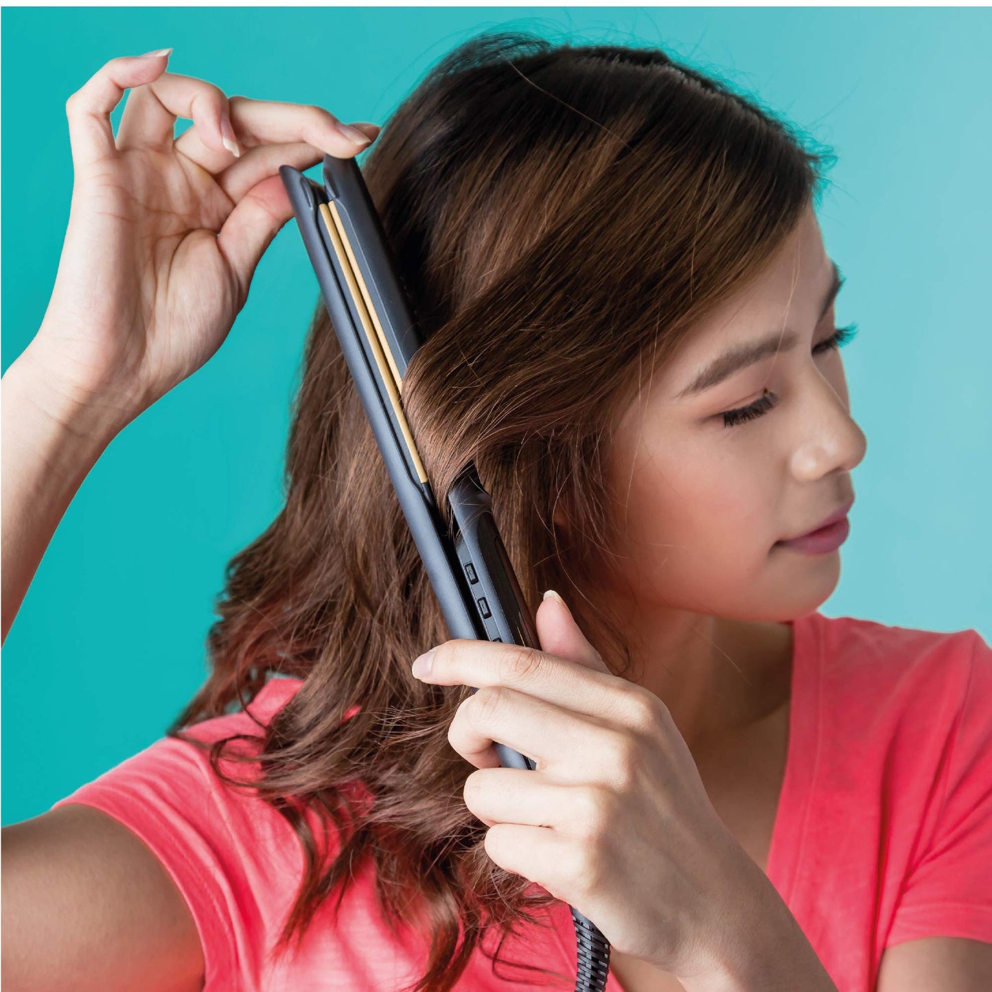 Plancha de Cabello Revlon Negro Resultados Lisos y Brillantes