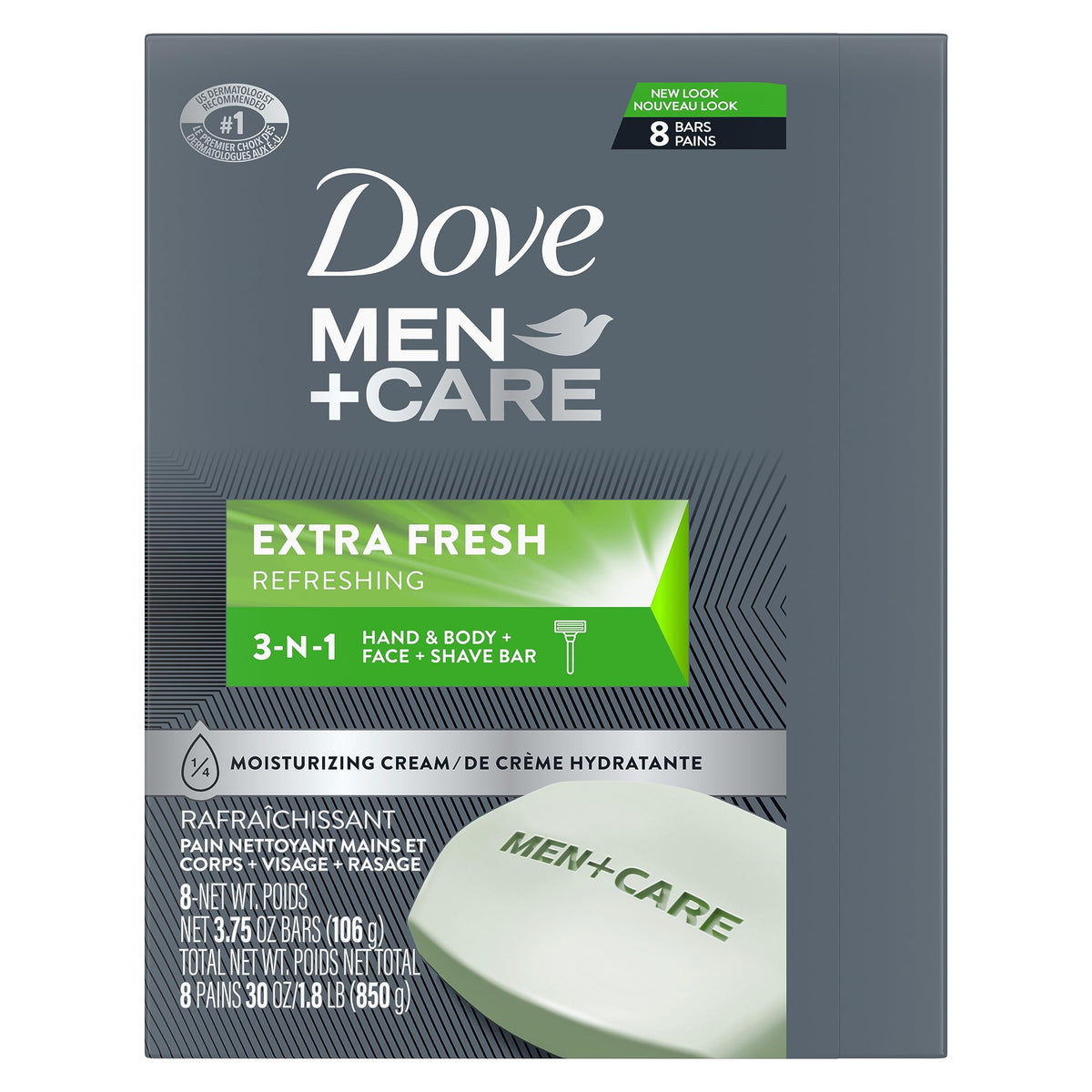 Dove Men+Care Barra Limpiadora 3 en 1