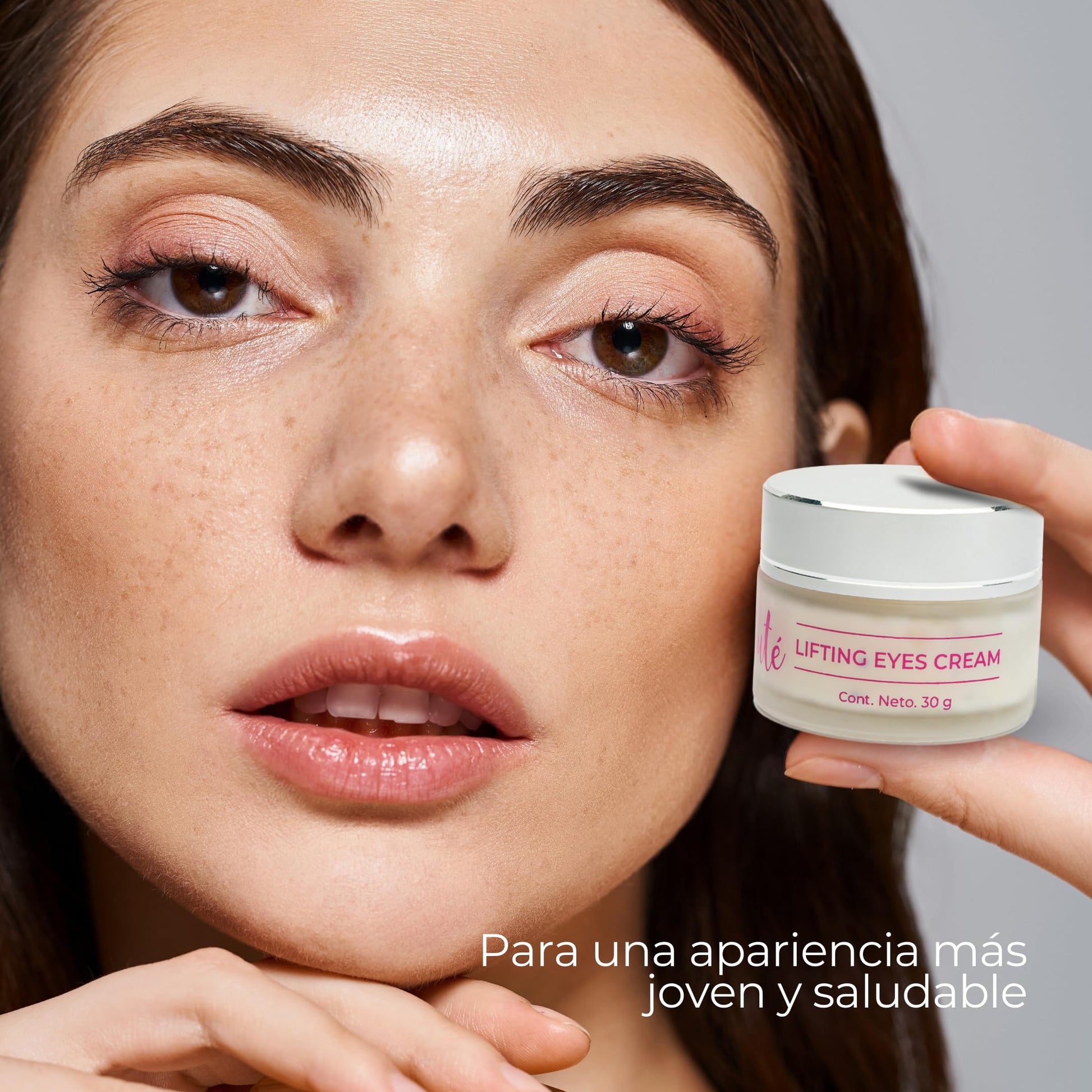 Top Beauté - Kit Skincare Antiedad +40 Cram Jour crema de día facial antiarrugas + crema contorno de ojos Lifting Eyes + Cream Nuit Creama de noche con Ácido Hialurónico Colágeno Vitaminas E, A Antiage