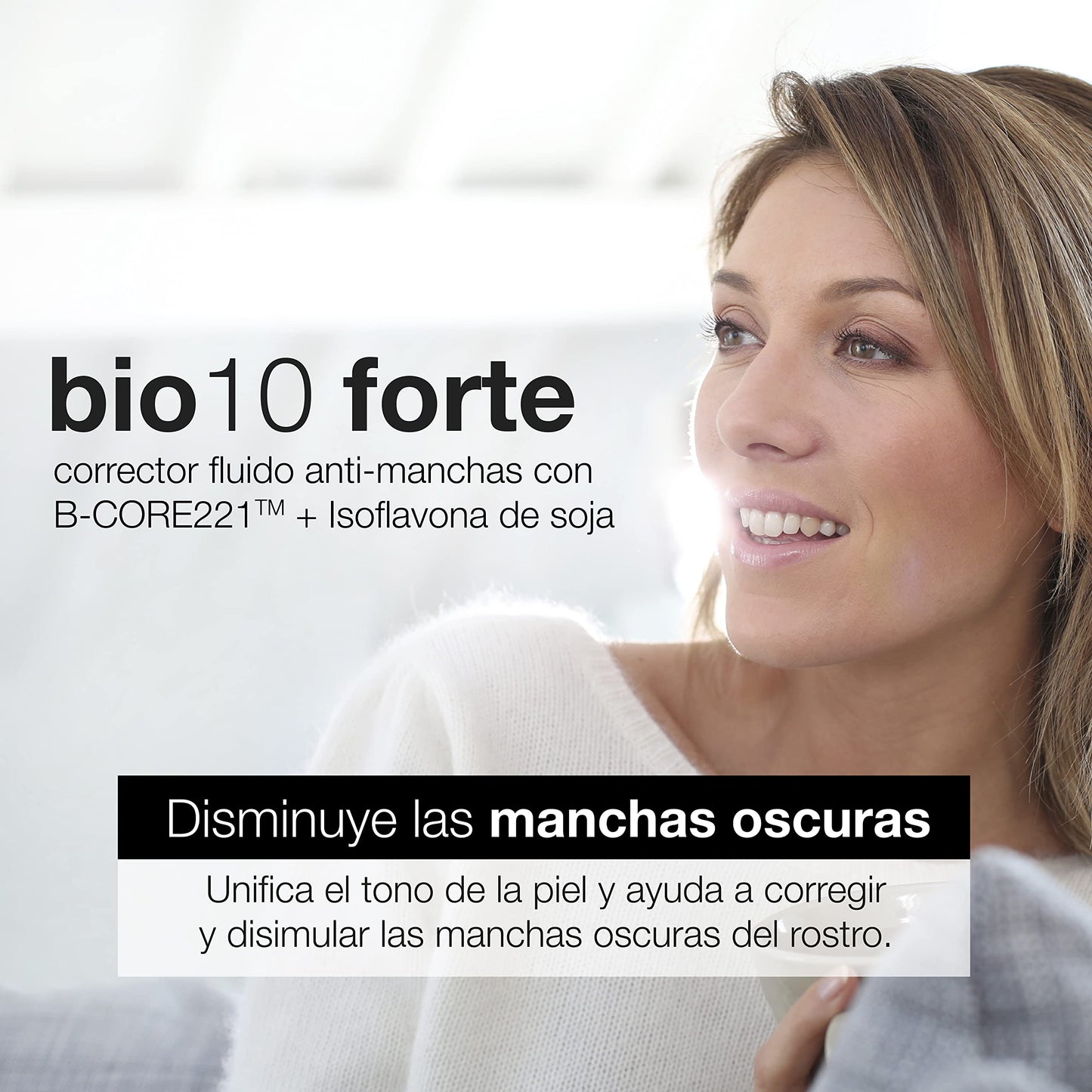 LULLAGE, Bio 10 Forte, Crema Antimanchas Intensiva para Todo Tipo de Pieles, Despigmentante Facial, Tratamiento para Manchas Oscuras en el Rostro, 30 ml