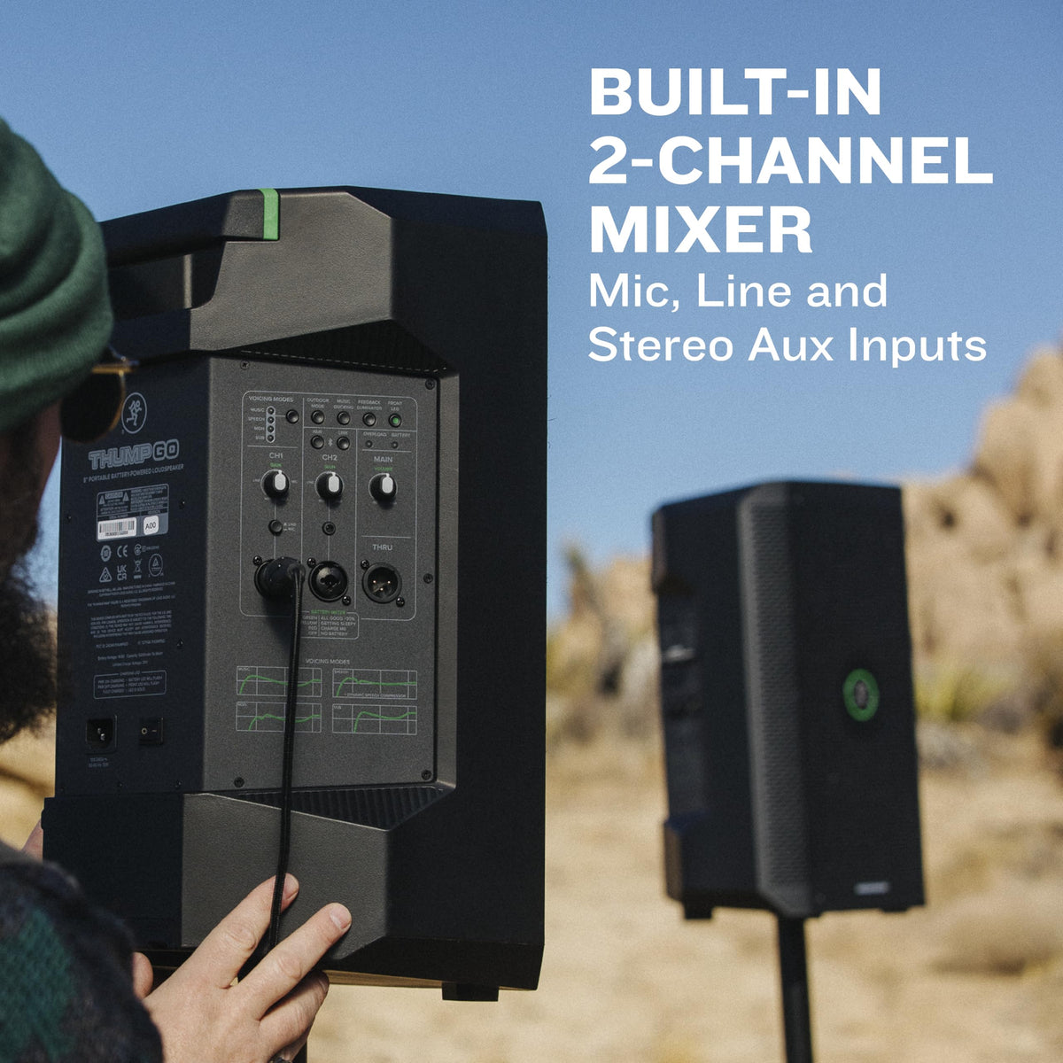 Altavoz Portátil Mackie Thump GO Batería 8 Pulgadas