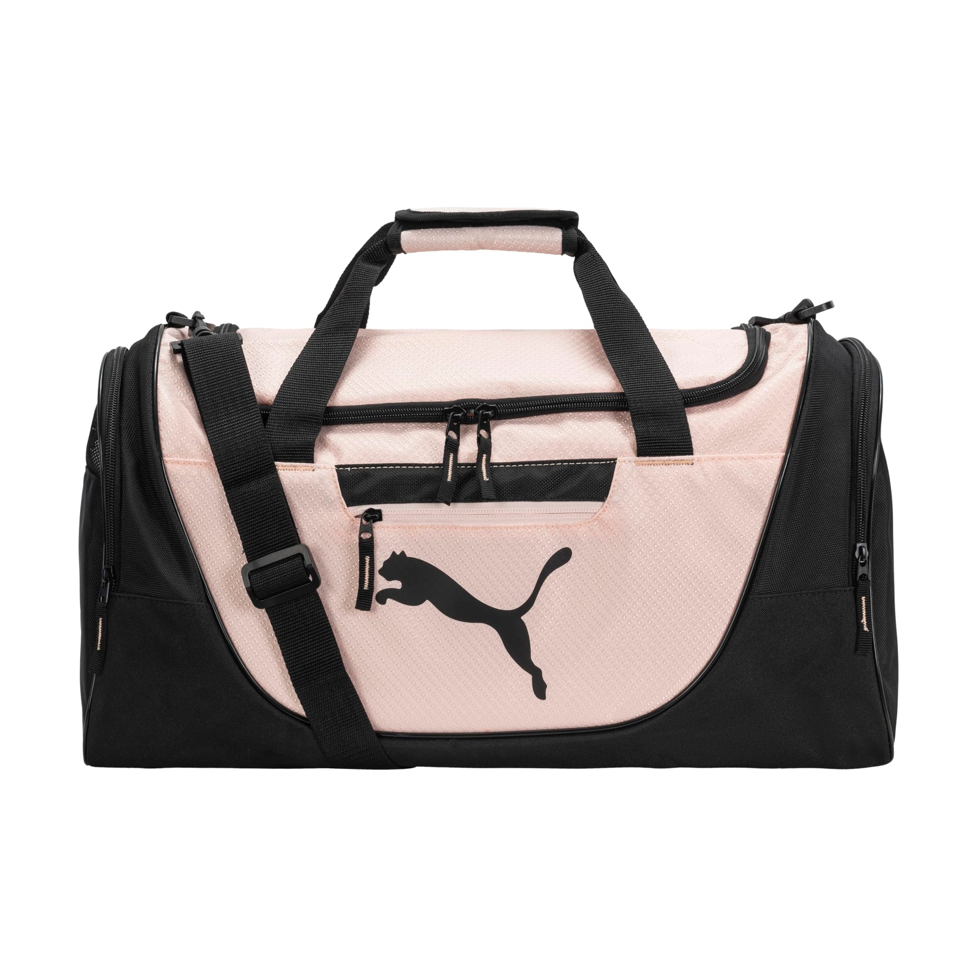 Bolsa de Lona PUMA Negro Rosado Claro para Mujer