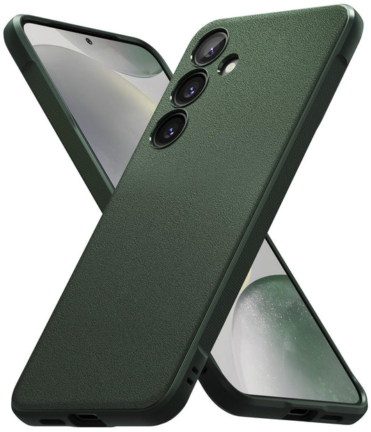 Funda Samsung Galaxy S24 Ringke Dark Green Antihuellas y Antideslizante