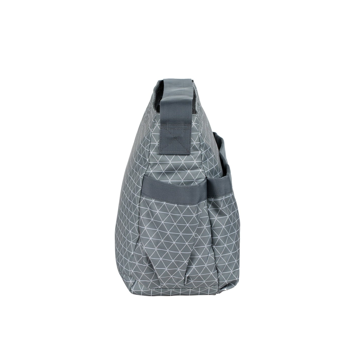 Lassig Marv - Bolso bandolera para mujer, Azulejos grises