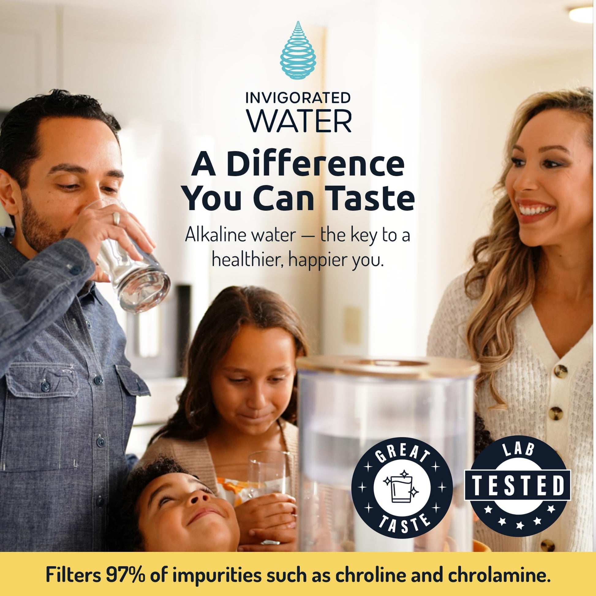 Filtros de Agua Alcalina Invigorated Water 360 Litros Cartuchos de Recambio