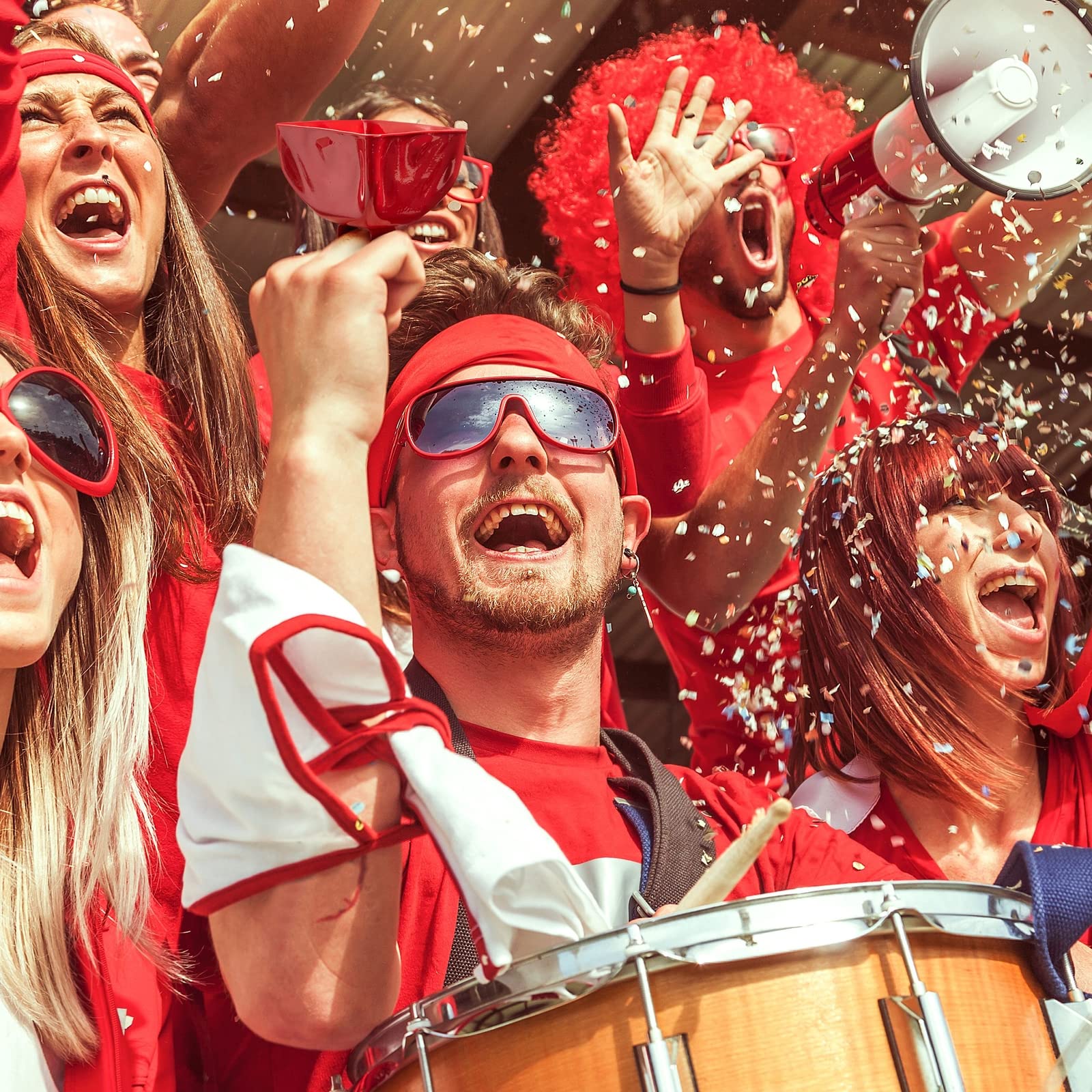 Fabricantes de Ruido de Campanas de Vaca Roja con Asa para Eventos Deportivos
