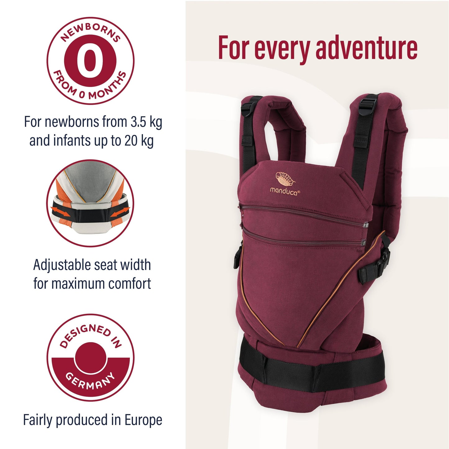 Mochila Portabebé Manduca XT