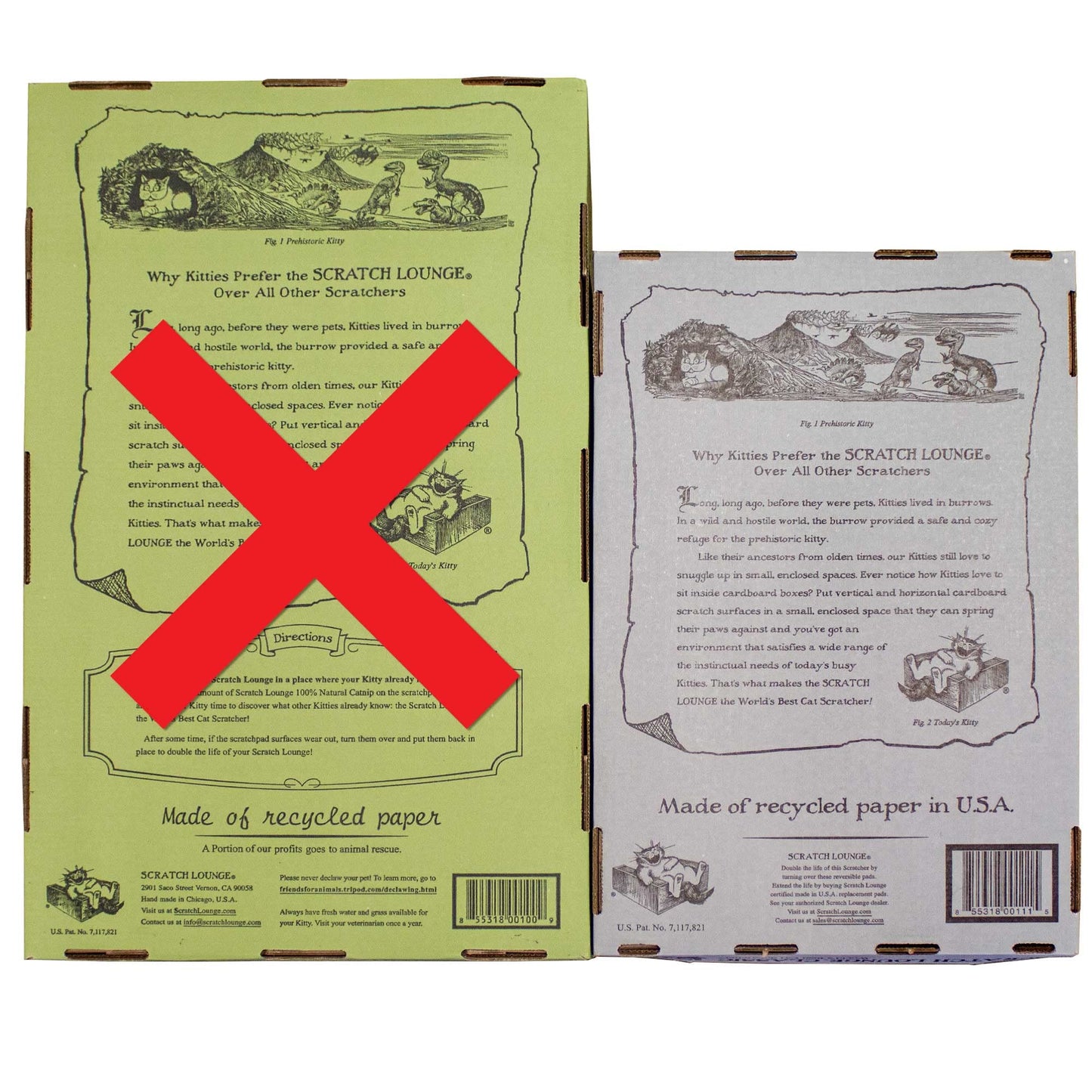 Rascador para Gato Scratch Lounge Exclusivo