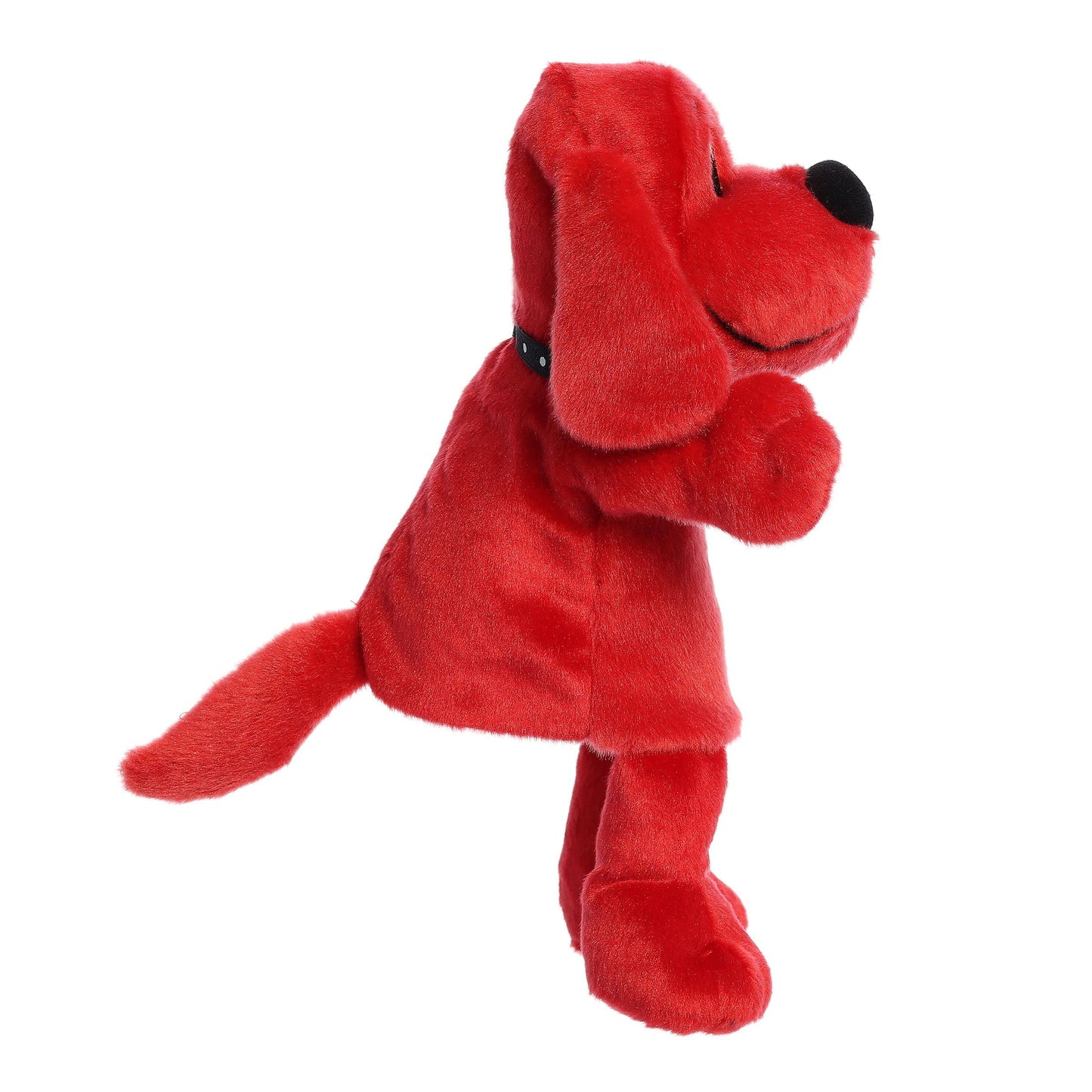 Aurora® Playful Clifford® Clifford - Peluche de marioneta de Mano - Nostalgia Infantil - Compañía Duradera - Rojo 12 Pulgadas