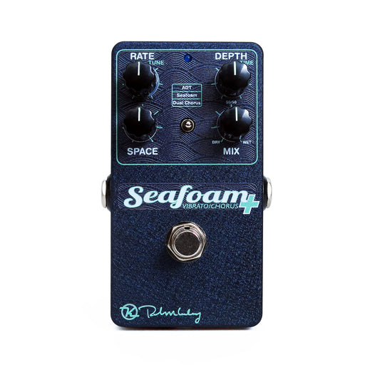 Keeley Seafoam Plus - Pedal de efectos de coro vibrato, azul (KSea2)