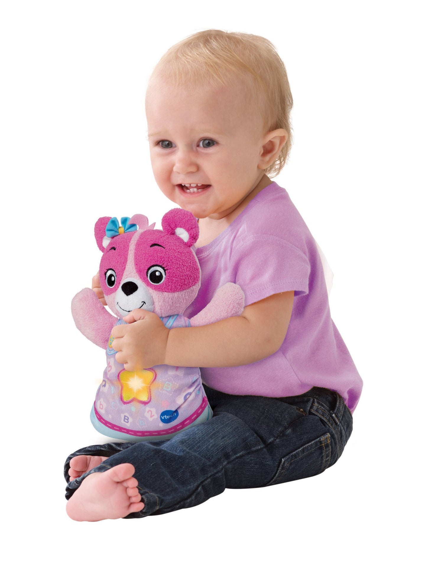 Oso Musical Relajante VTech Rosa