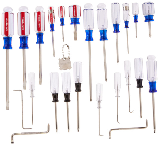 CRAFTSMAN Juego de destornilladores, surtidos, 25 piezas CMHT65046
