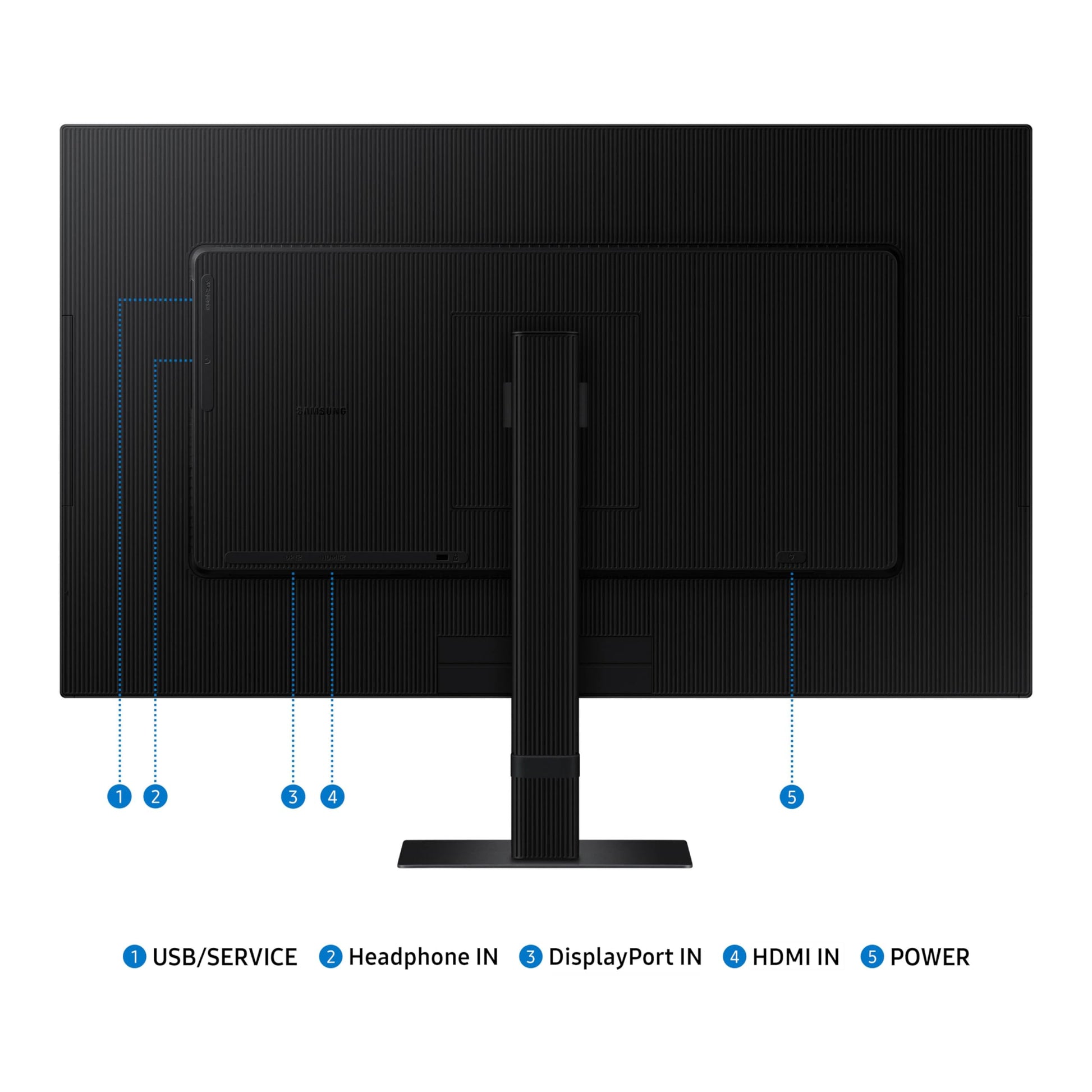 Monitor SAMSUNG ViewFinity S7 27 Pulgadas 4K UHD HDR10 Protección Ocular Varios Puertos