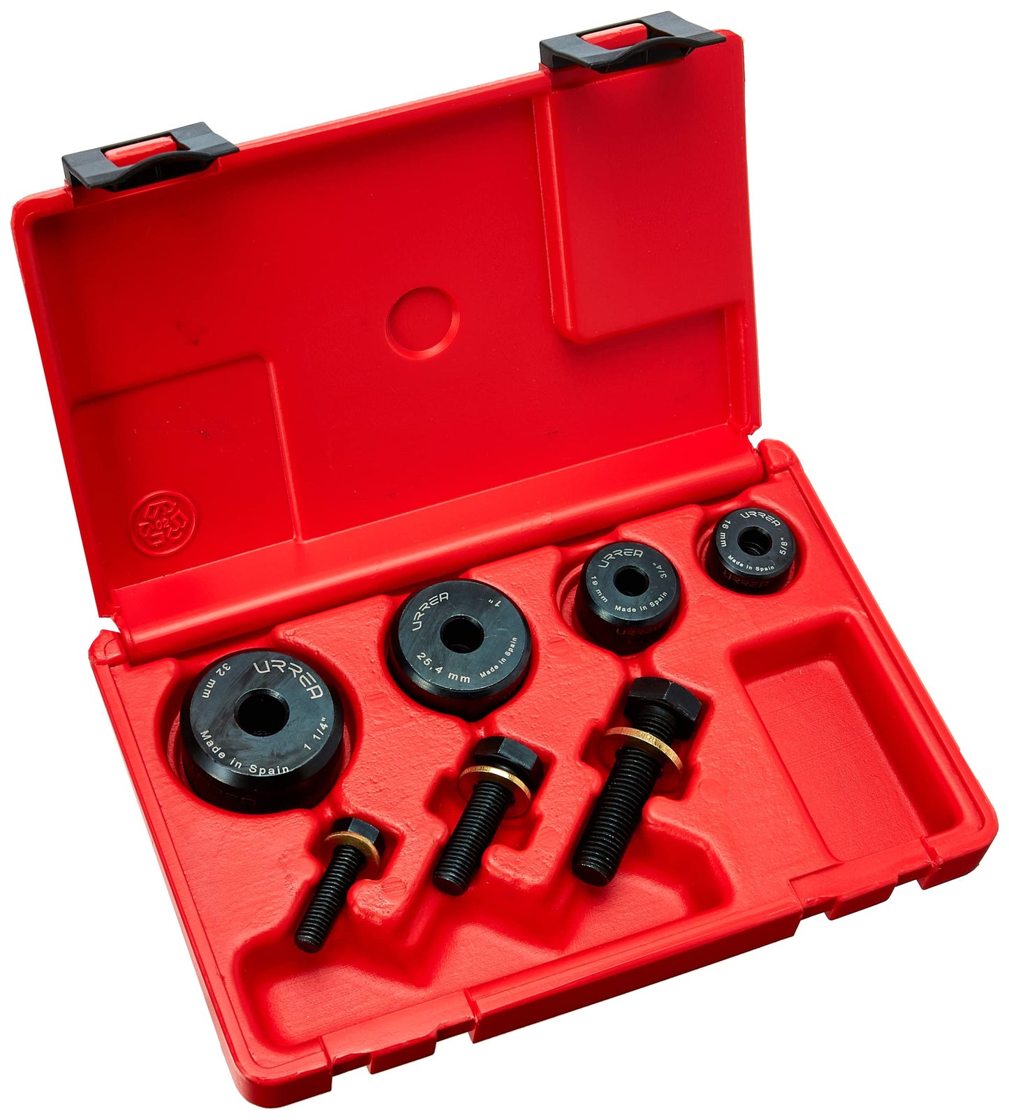 Juego de Sacabocados Urrea 7 Piezas 5/8" a 1-1/4" para Láminas