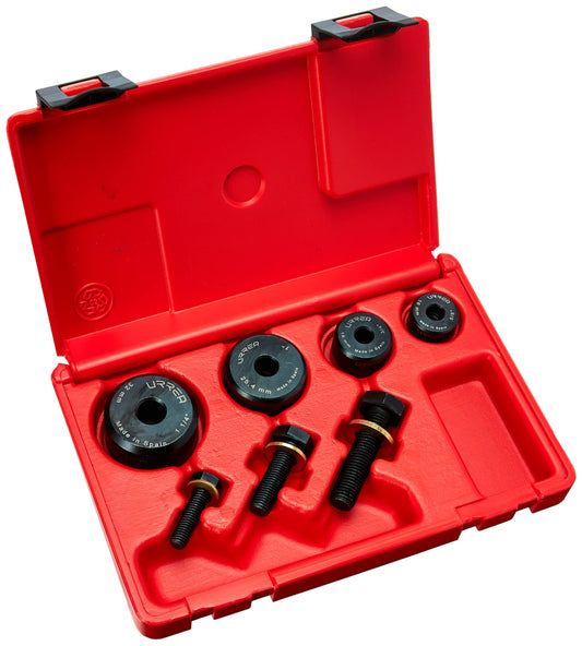 Juego de Sacabocados Urrea 7 Piezas 5/8" a 1-1/4" para Láminas