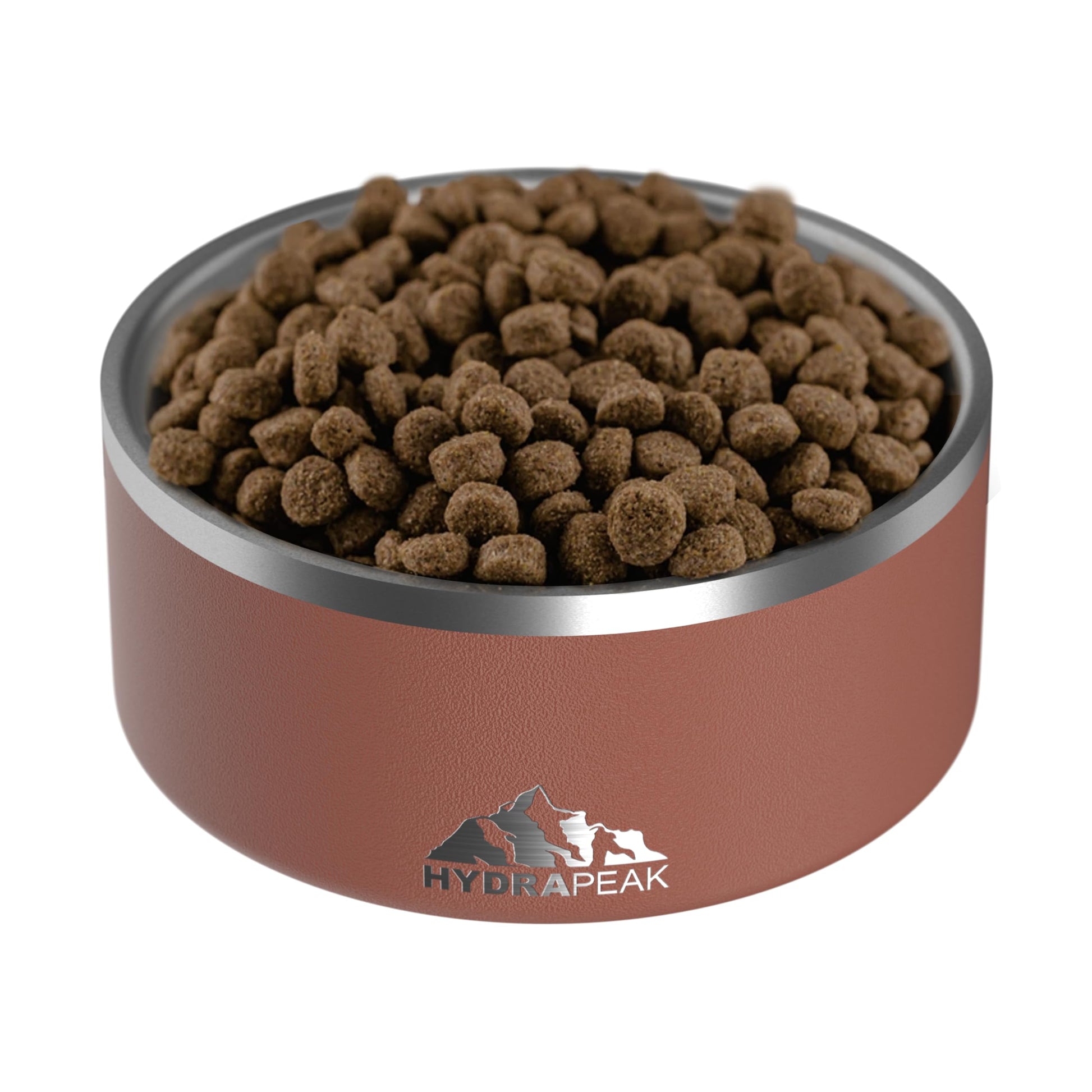 Hydrapeak - tazón antideslizante para perros de acero inoxidable para agua o alimentos (8 tazas, pan de jengibre)