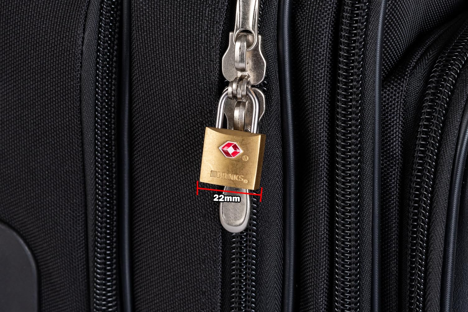 Brinks 171 - 20471 latón macizo Keyed Lock (4 unidades), 22 mm