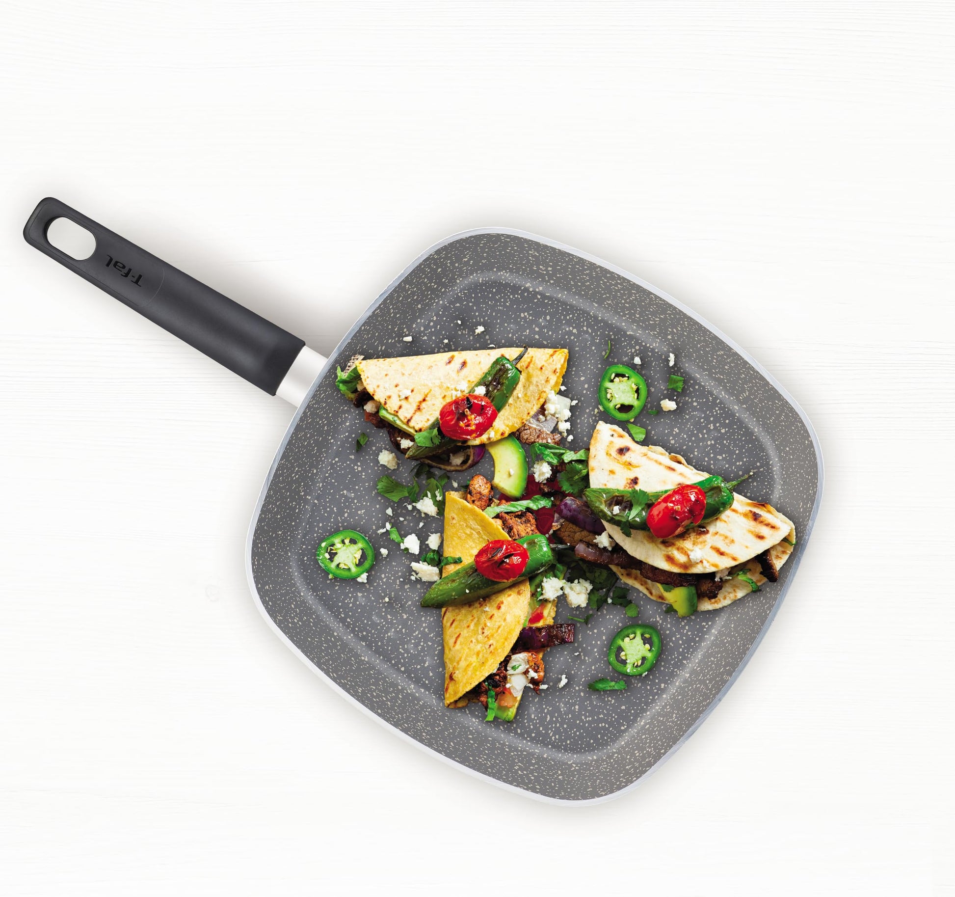 Grill T-Fal 26 cm Healthy Cook con Antiadherente
