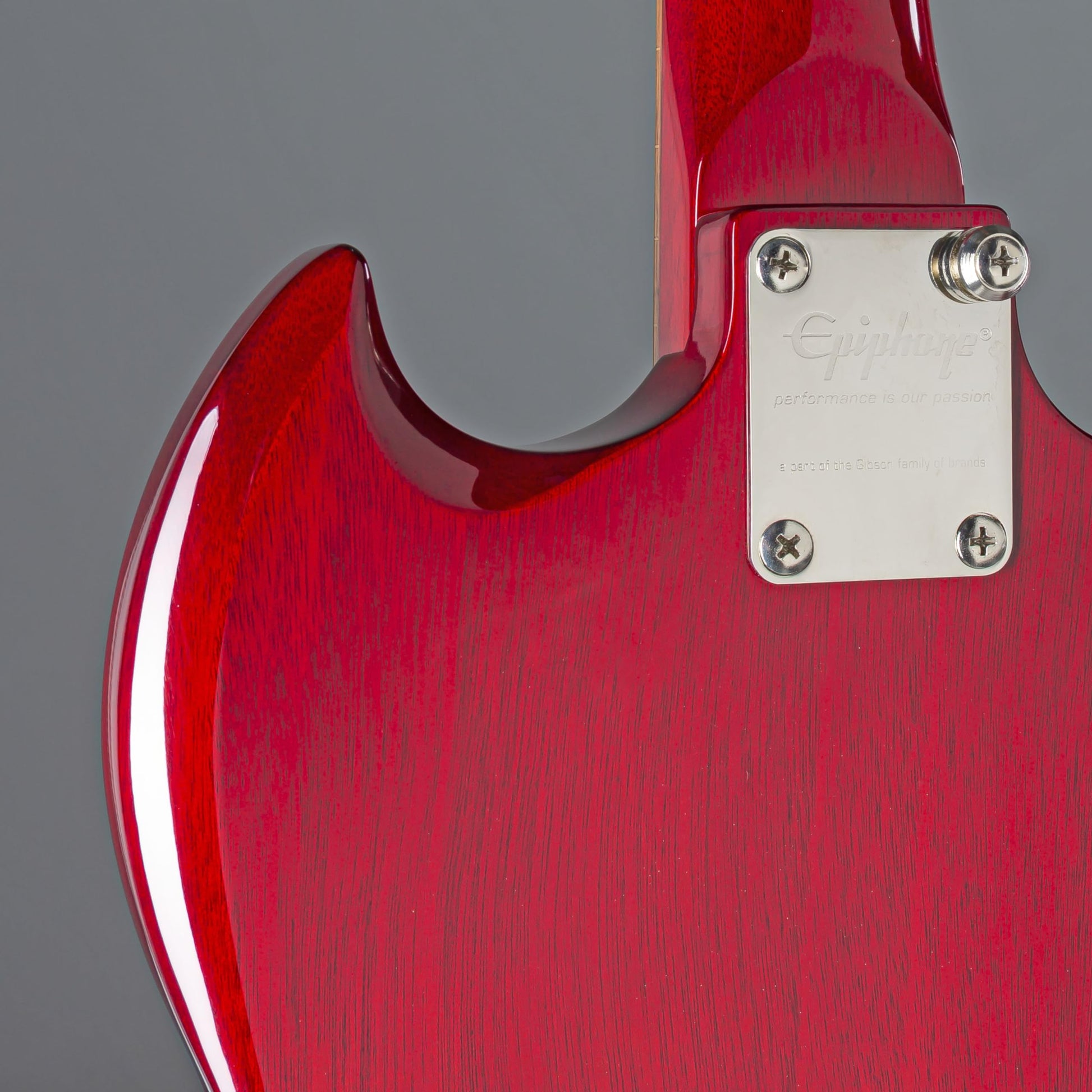 Epiphone SG Bass E1 Bajo Eléctrico, Rojo Cereza