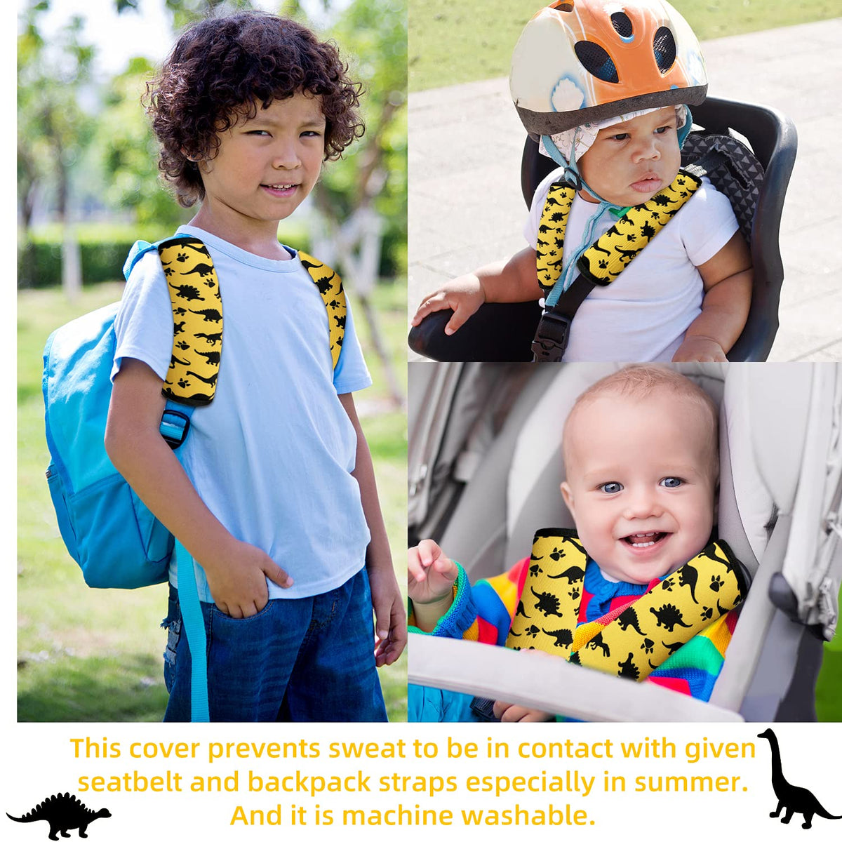 Funda de Cinturón de Seguridad para Niños en Almohadilla para el Hombro
