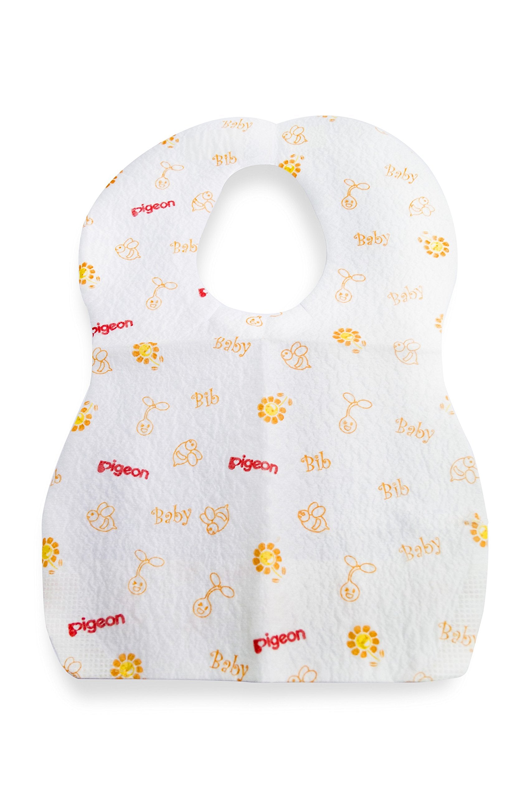 Baberos Desechables Pigeon Blanco Paquete de 20 Unidades