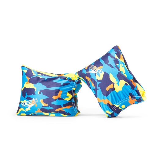 Bandas de Natación Speedo Camuflaje de Tiburón Peacoat Talla Única para Niños